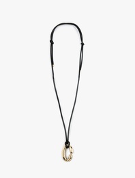 Sallantılı Oval Charmlı Kolye - Koton X Sima Tarkan