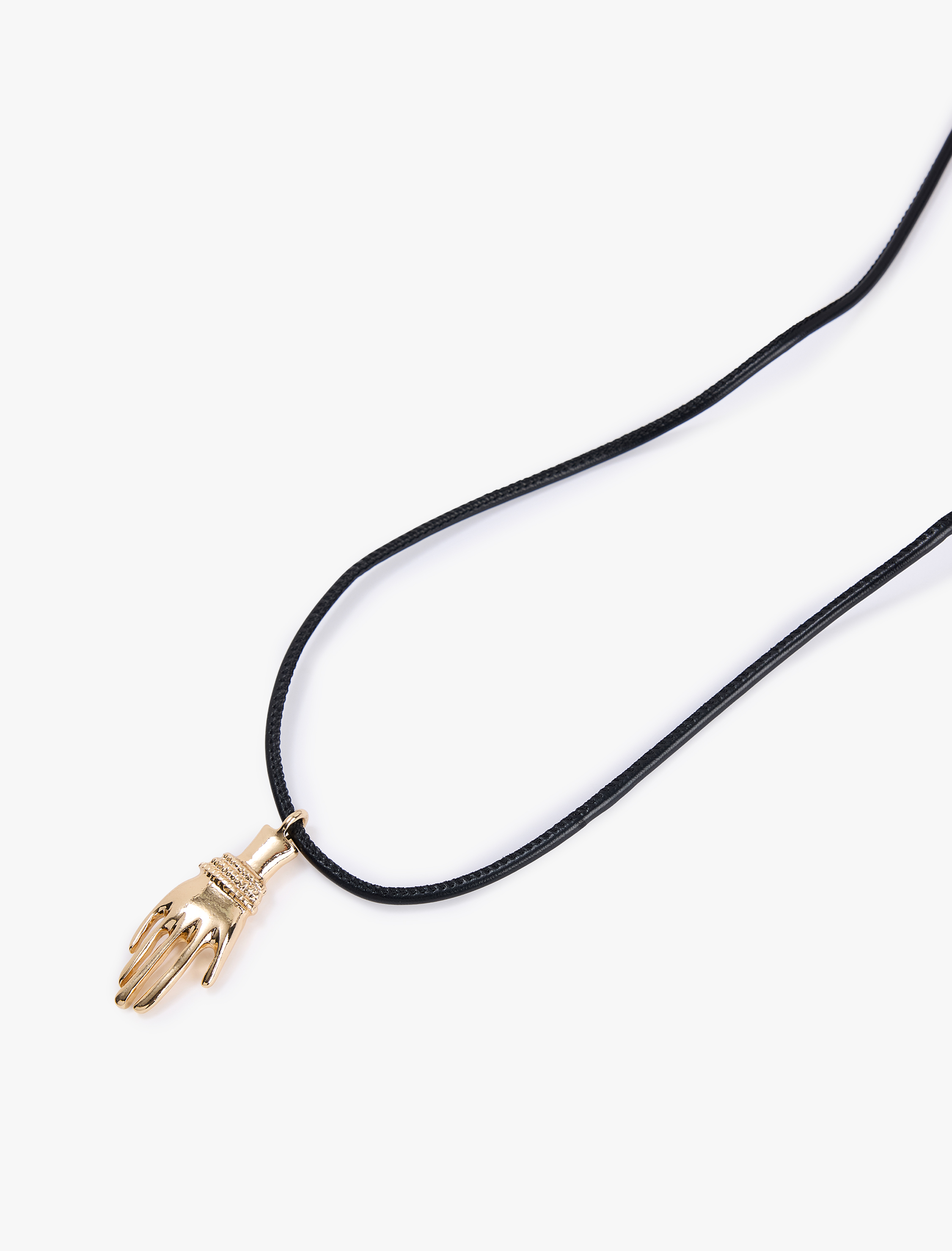  Kadın Sallantılı El Charmlı Kolye - Koton X Sima Tarkan