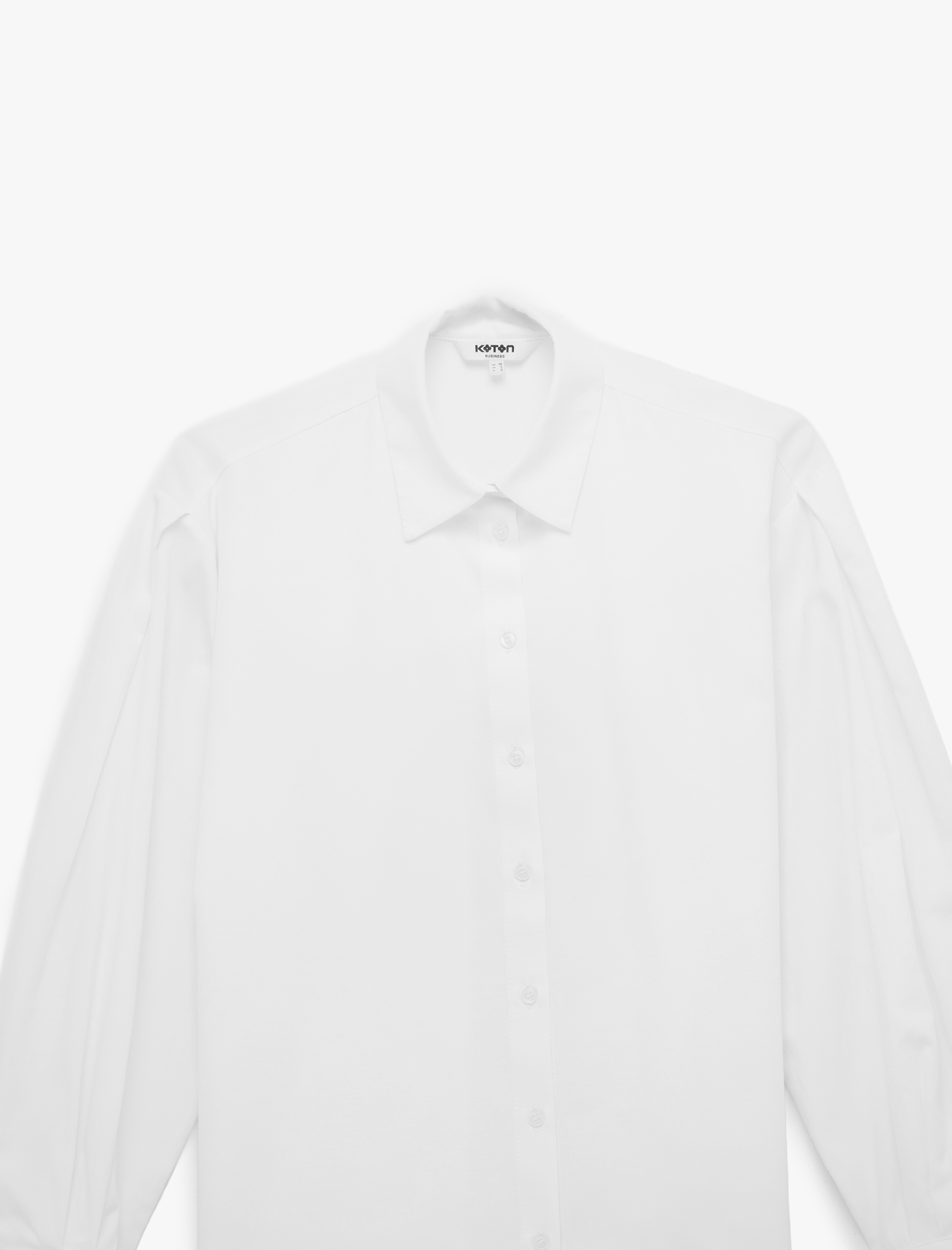   Klasik Yaka Uzun Kollu Düğmeli Gömlek