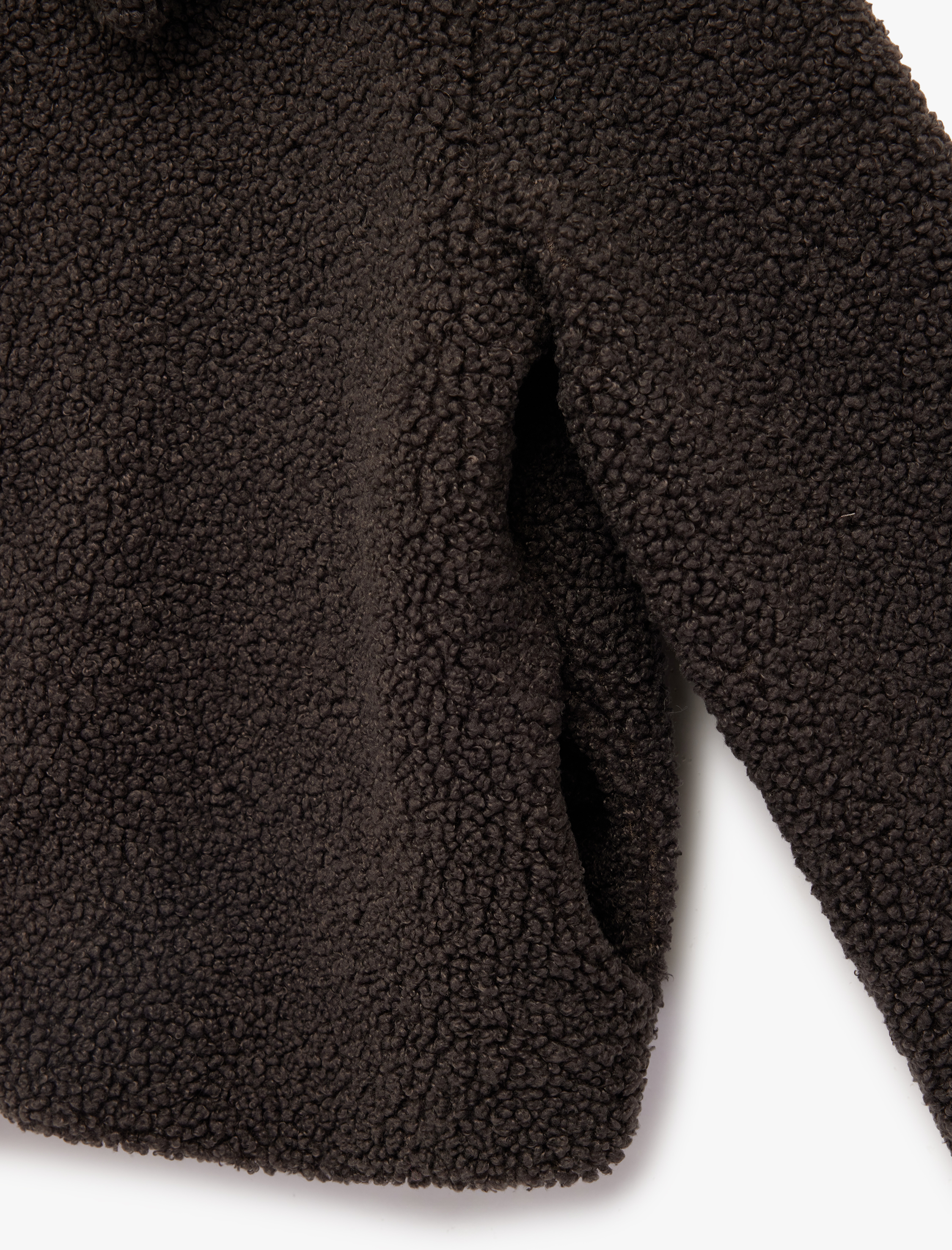  Kız Çocuk Fermuarlı Uzun Kollu Cepli Gömlek Ceket