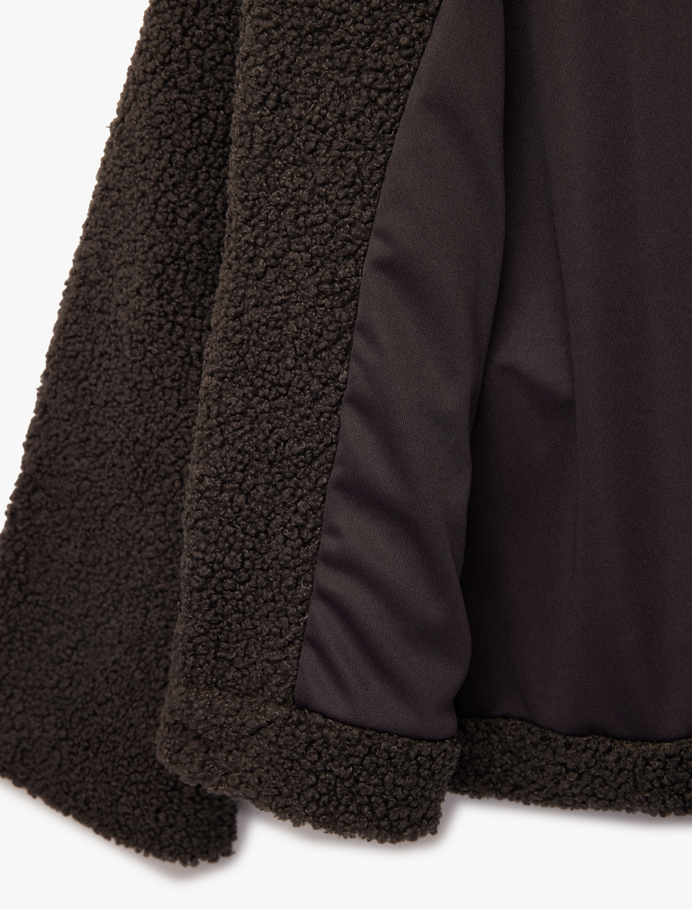  Kız Çocuk Fermuarlı Uzun Kollu Cepli Gömlek Ceket