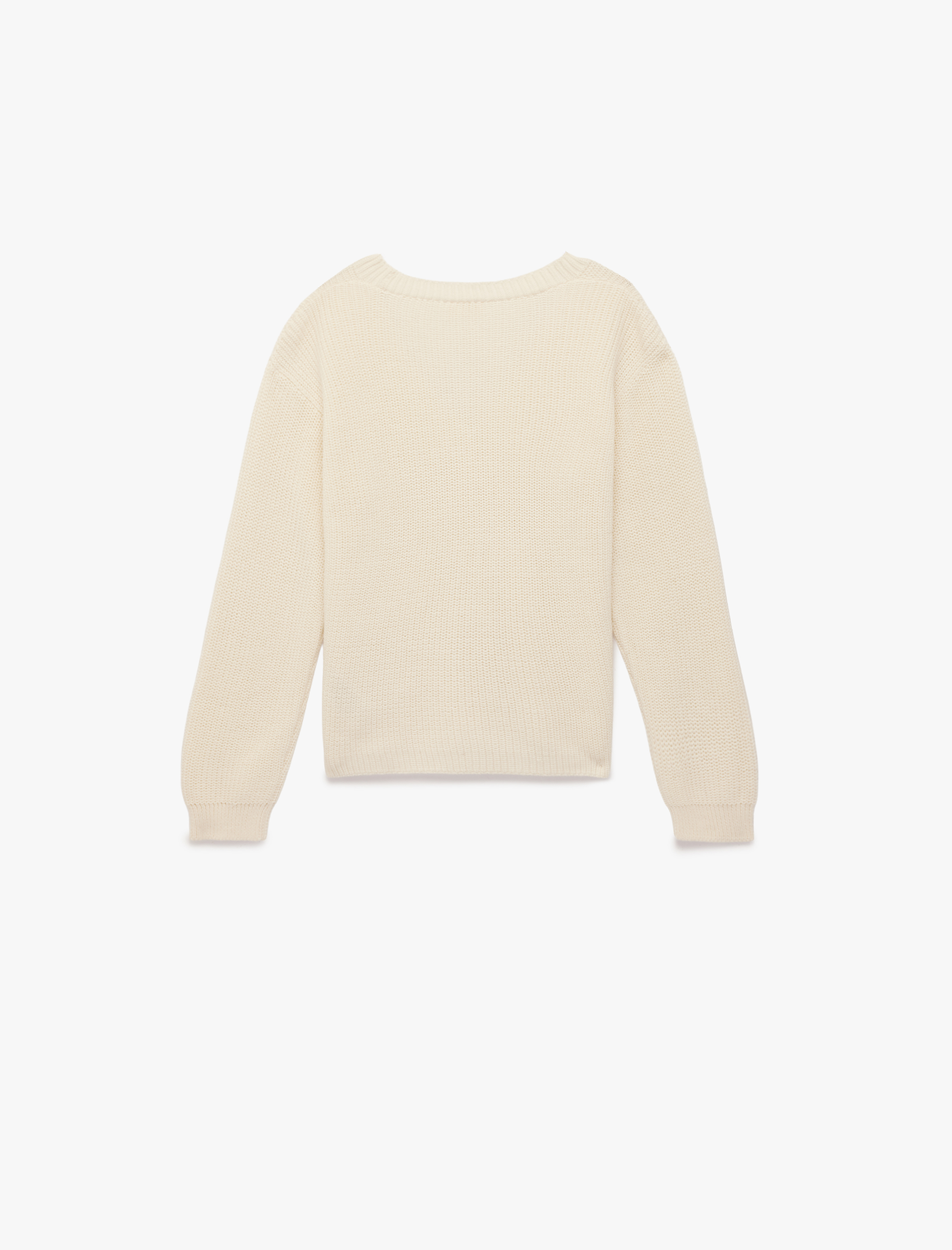  Kız Çocuk V Yaka Uzun Kollu Basic Triko Hırka