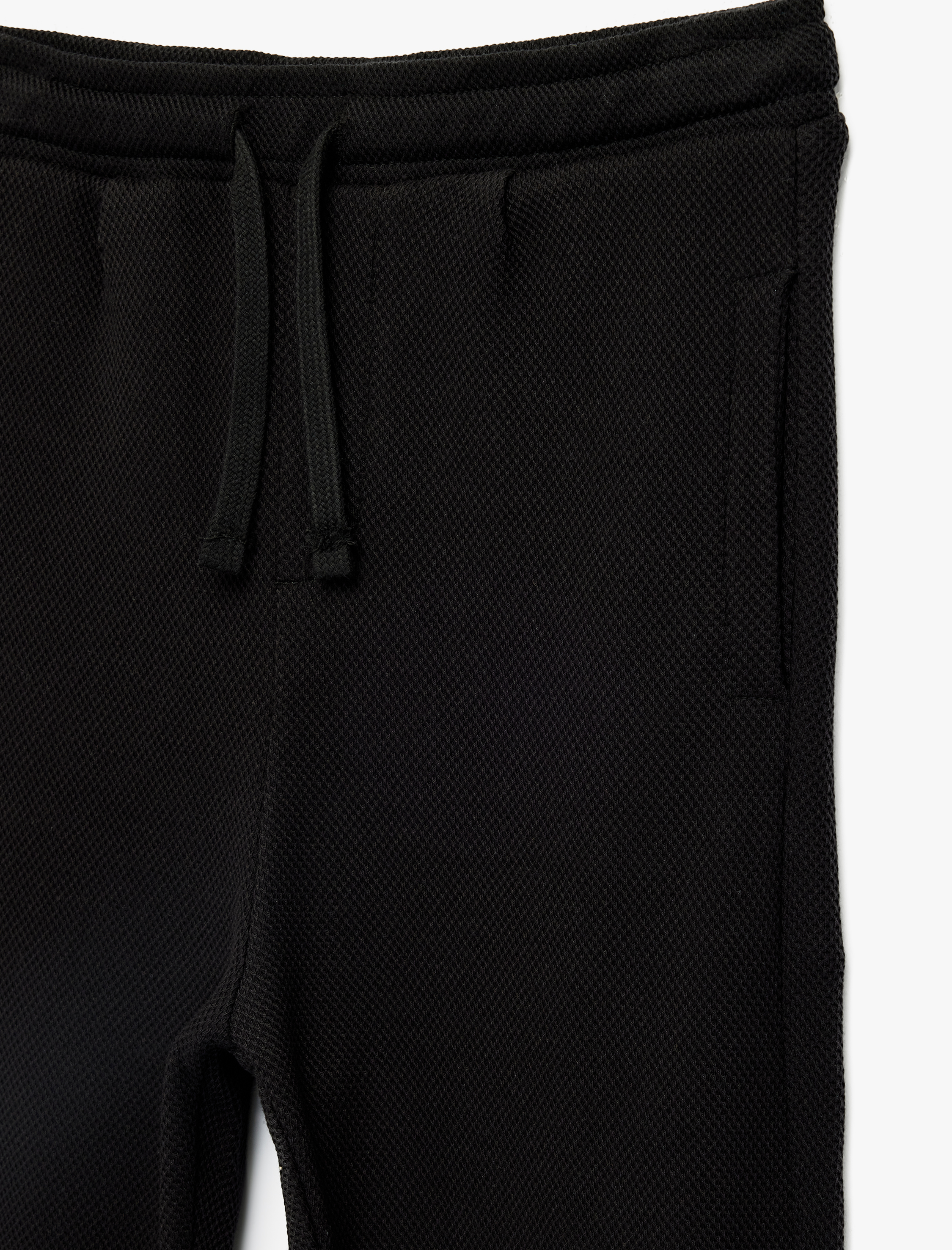  Erkek Çocuk Pamuklu Beli Bağcıklı Cepli Basic Eşofman Altı