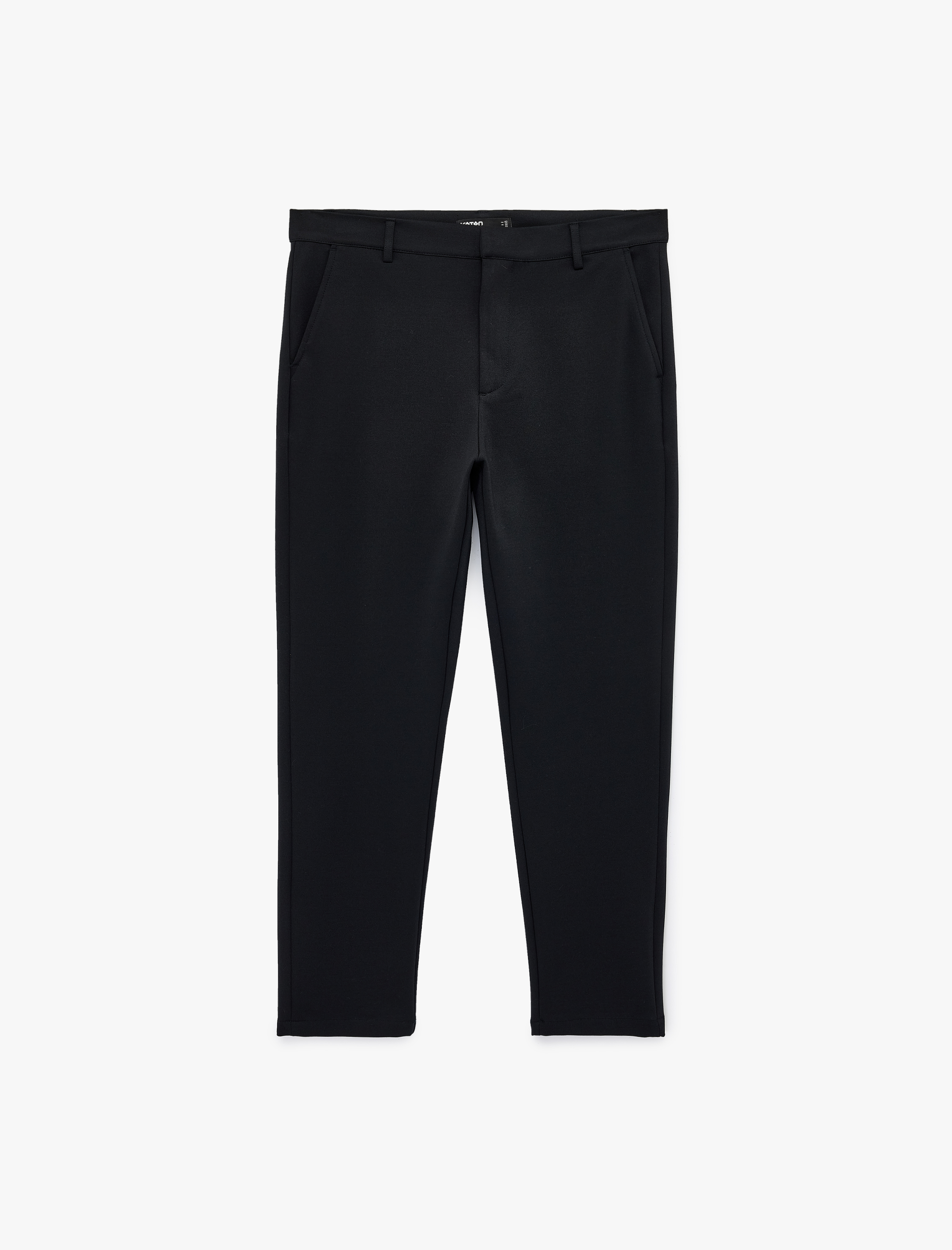   Slim Fit Normal Bel Cepli Kumaş Pantolon