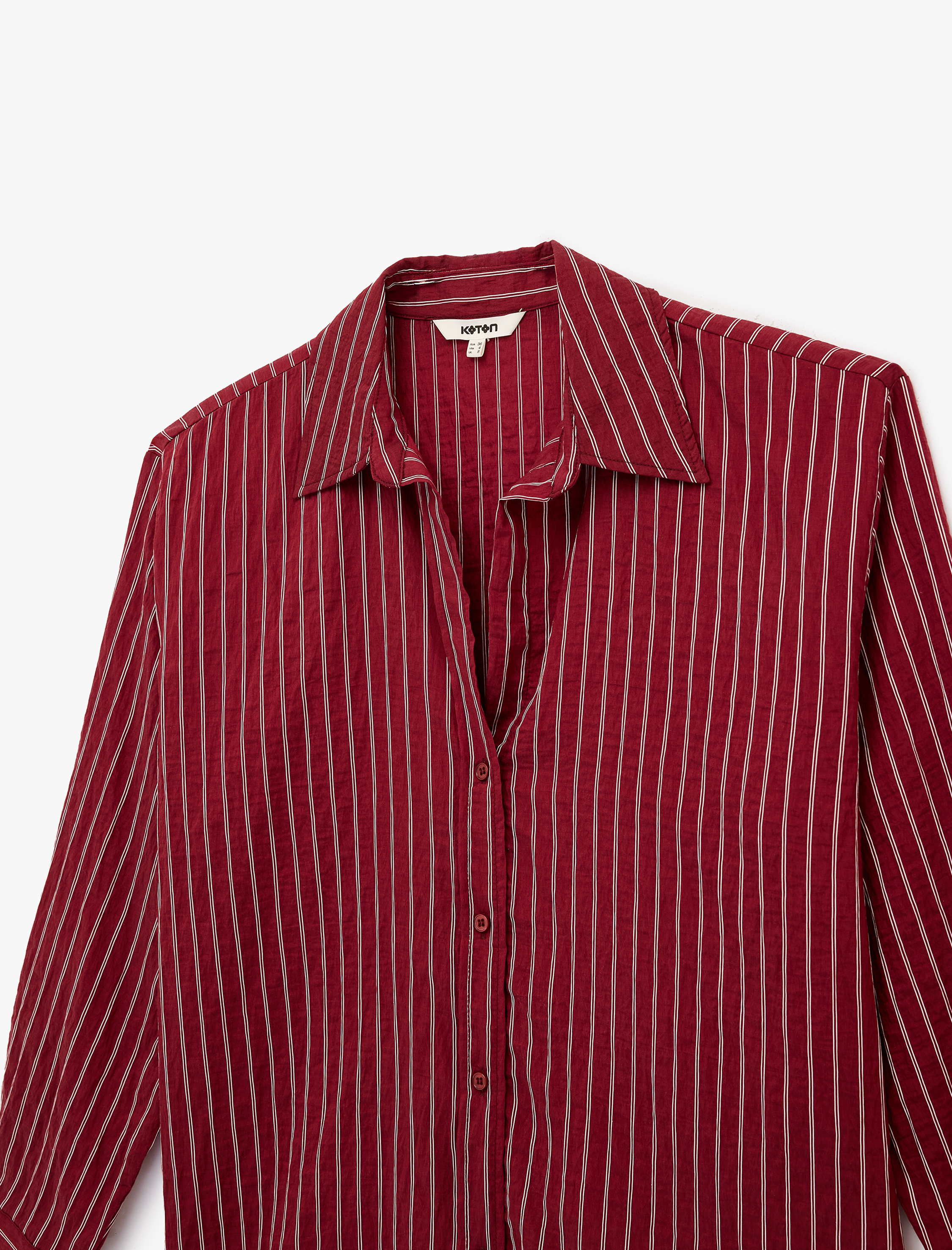   Regular Fit Uzun Kollu Klasik Yaka Oversize Gömlek