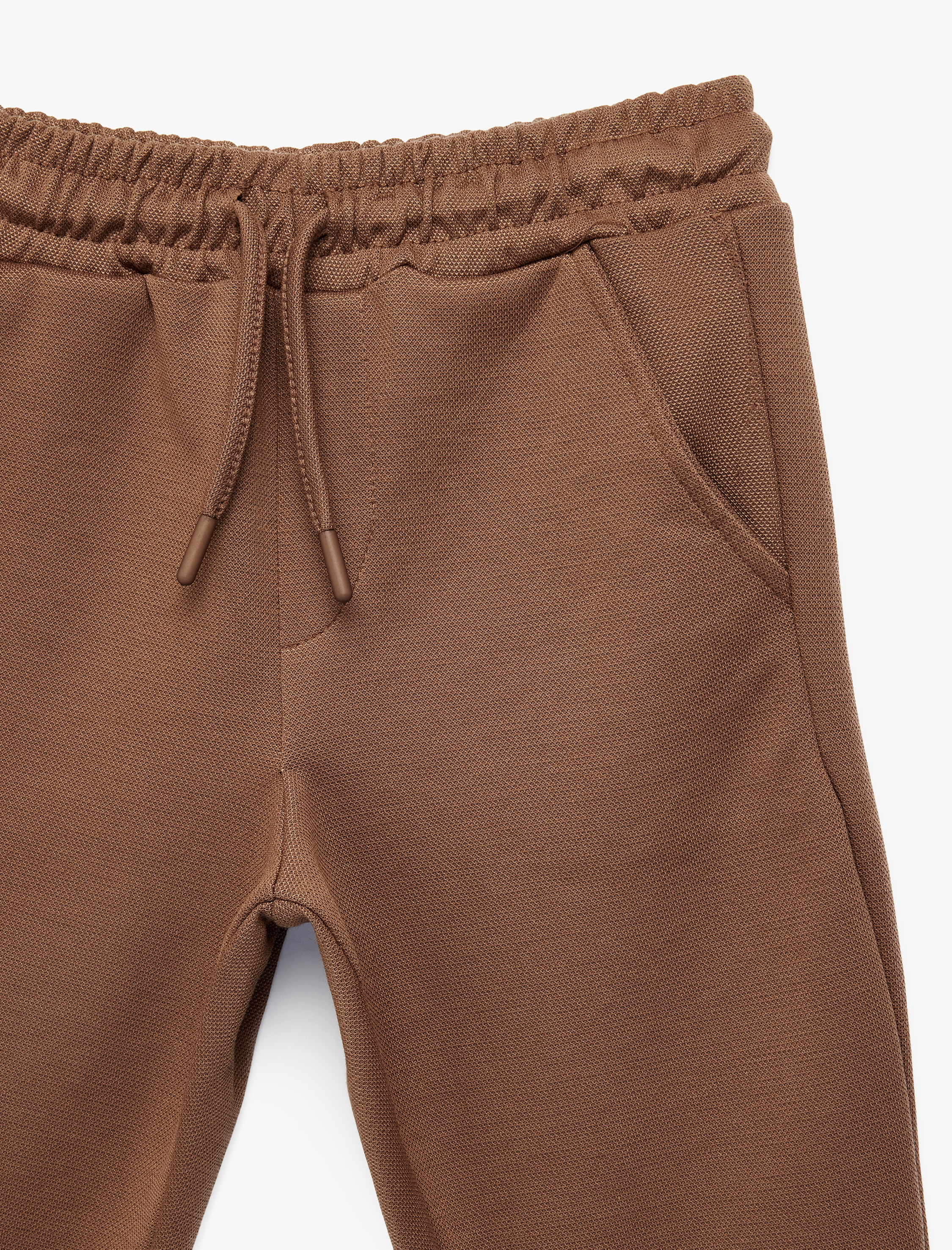  Erkek Çocuk Beli Bağlamalı Cepli Basic Eşofman Altı