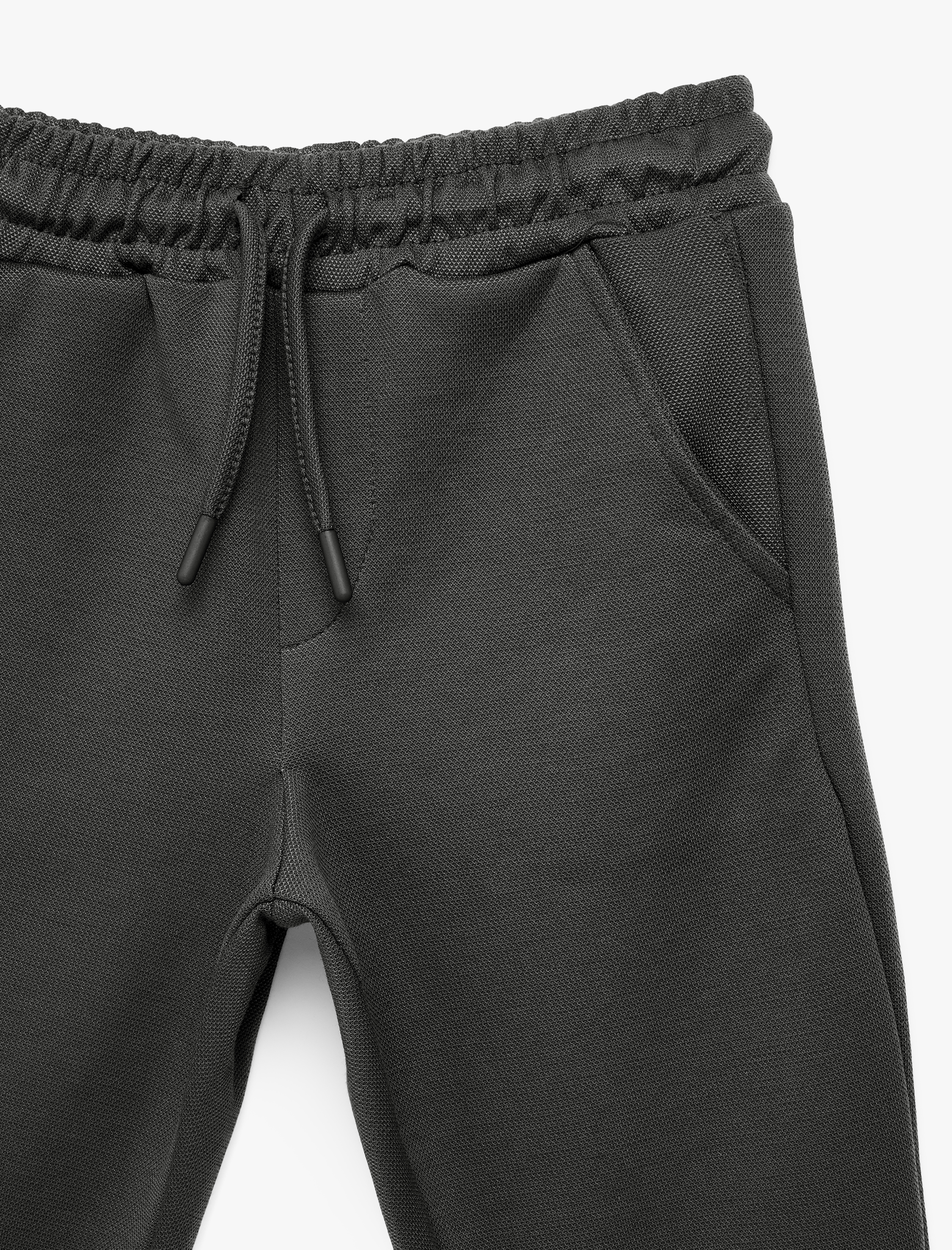  Erkek Çocuk Beli Bağlamalı Cepli Basic Eşofman Altı