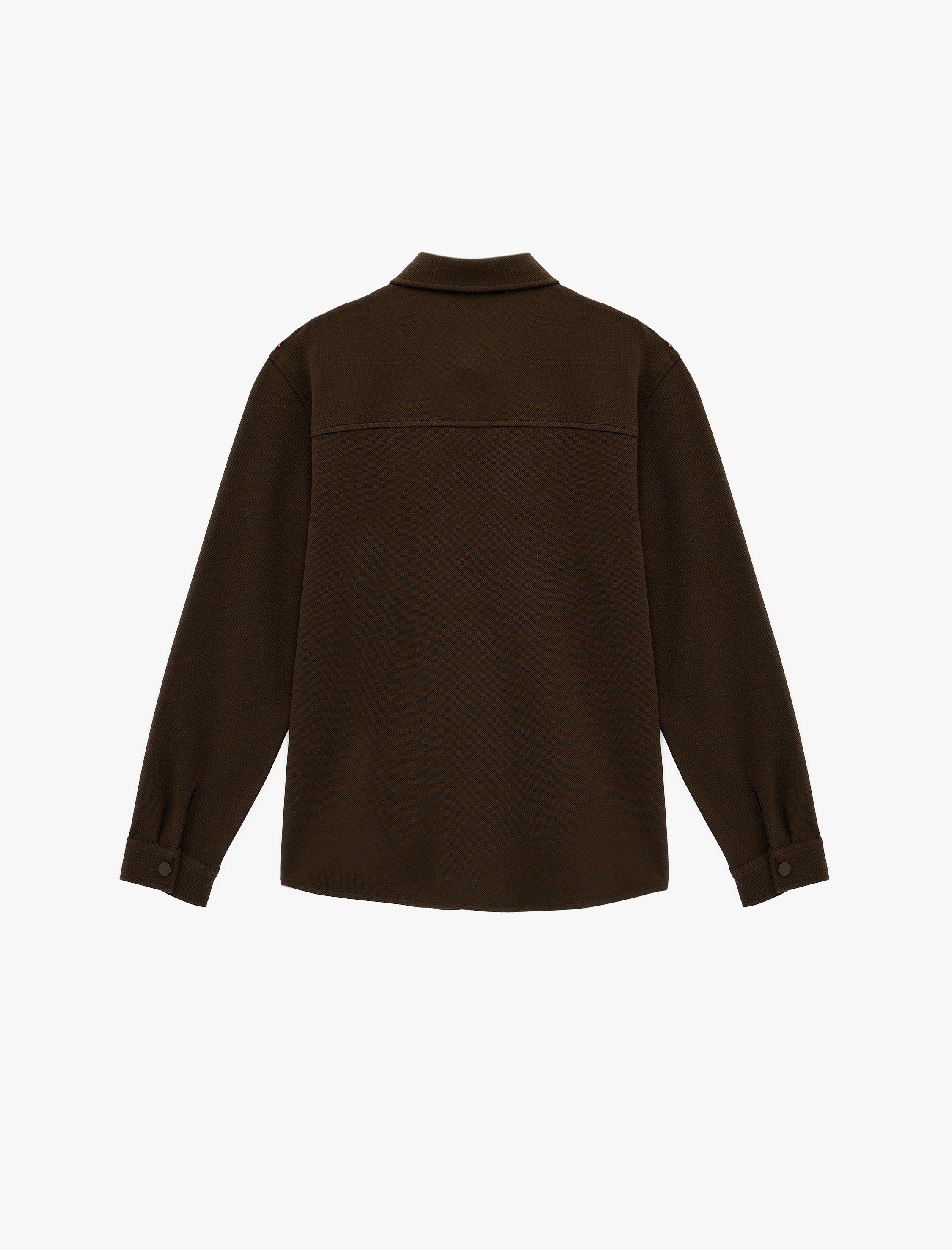   Regular Fit Cepli Çıtçıt Düğme Detaylı Klasik Yaka Uzun Kollu Gömlek Ceket