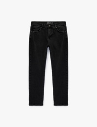 Pamuklu Normal Bel Straight Fit Jean Pantolon - Mark Jean