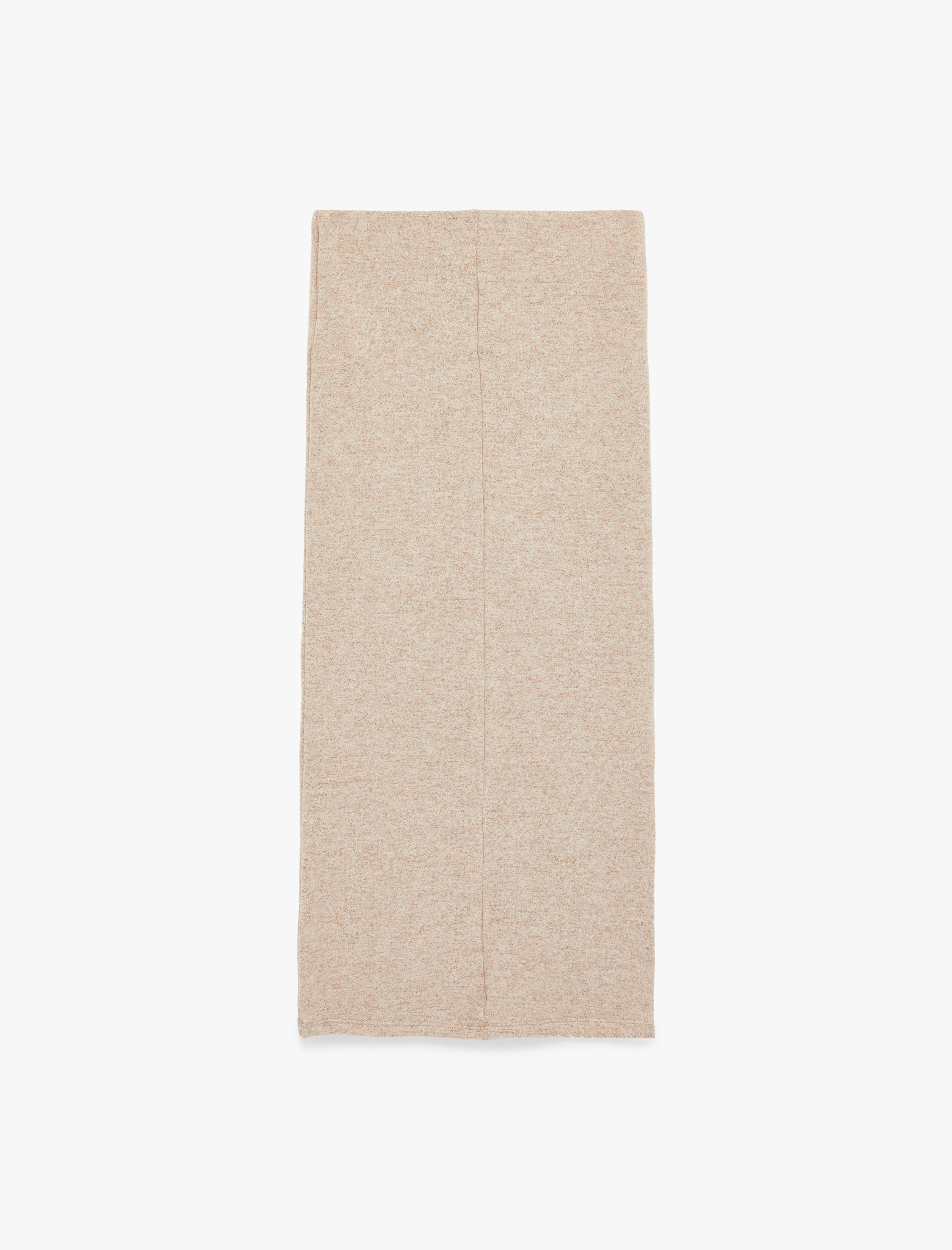   Standart Bel Yumuşak Dokulu Midi Kalem Etek