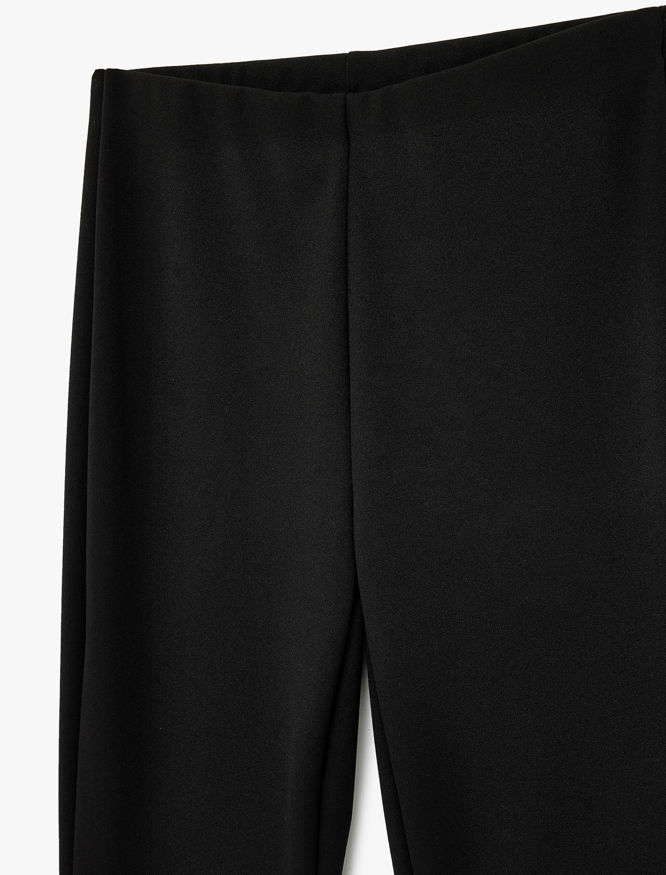   Scuba Kumaş Slim Fit İspanyol Paça Tayt