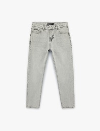 Pamuklu Normal Bel Regular Fit Tapered Jean Pantolon - Joe Jean