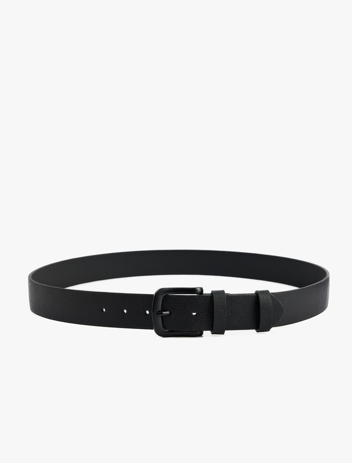 Erkek Tokalı Suni Deri Kemer