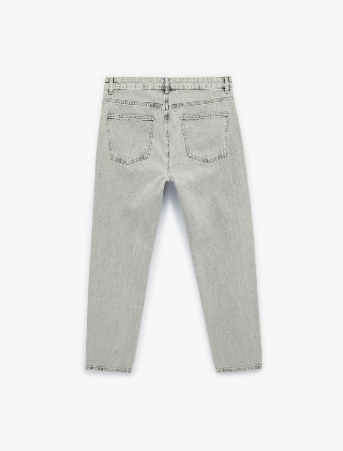  Pamuklu Normal Bel Regular Fit Tapered Jean Pantolon - Joe Jean