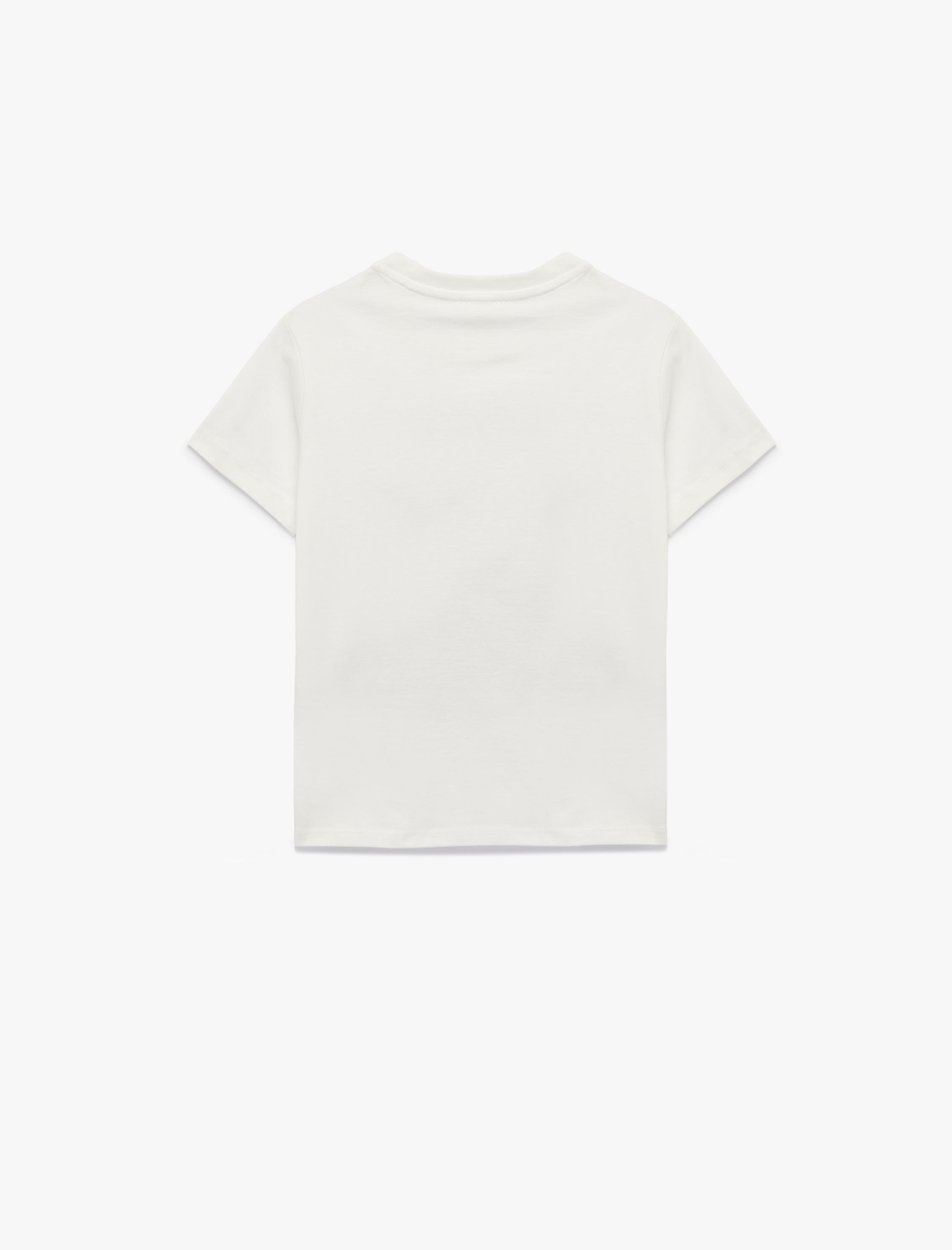  Erkek Çocuk Dinozor Baskılı Kısa Kollu Bisiklet Yaka Pamuklu Tişört