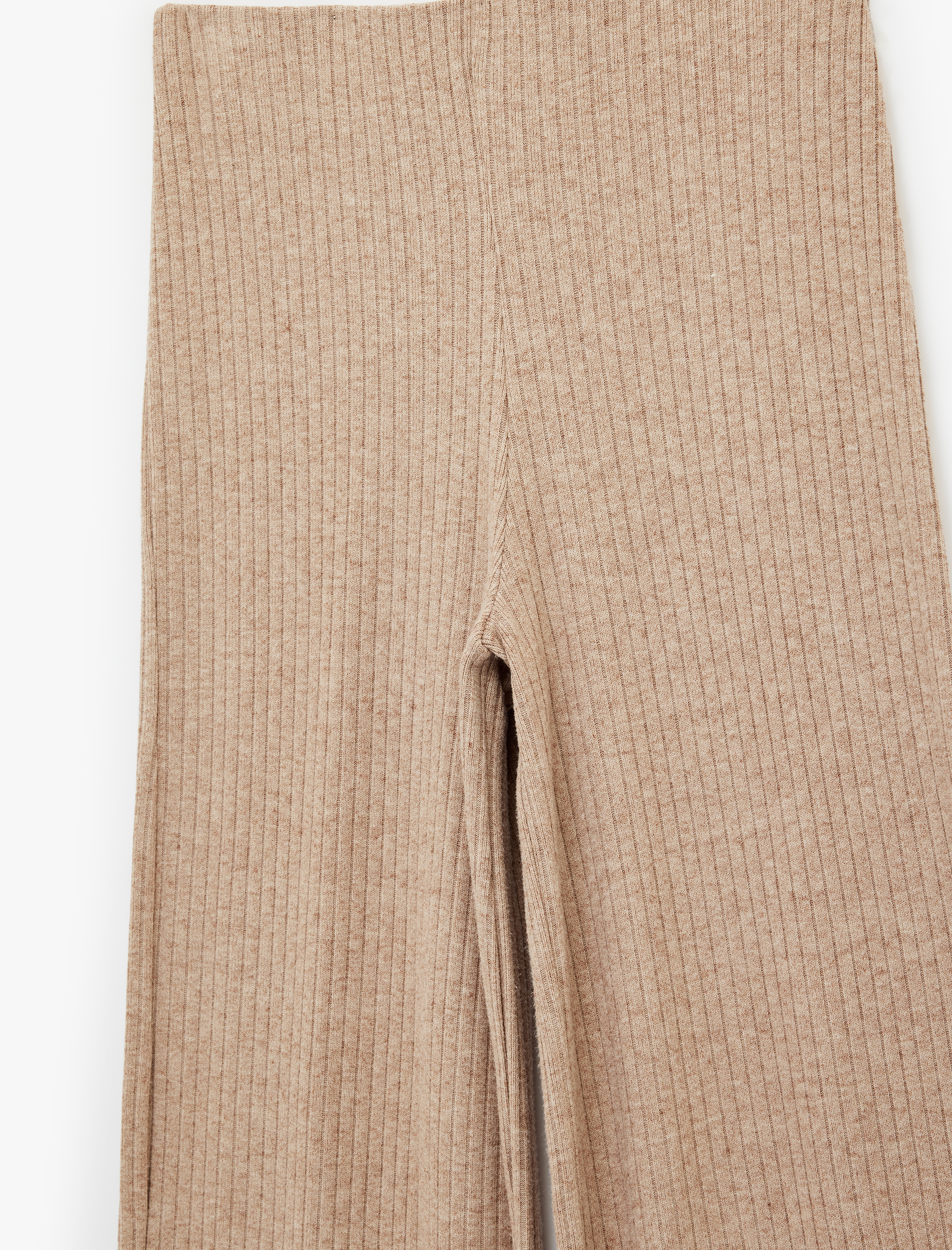   Yüksek Bel Ribanalı Geniş Paça Eşofman Altı