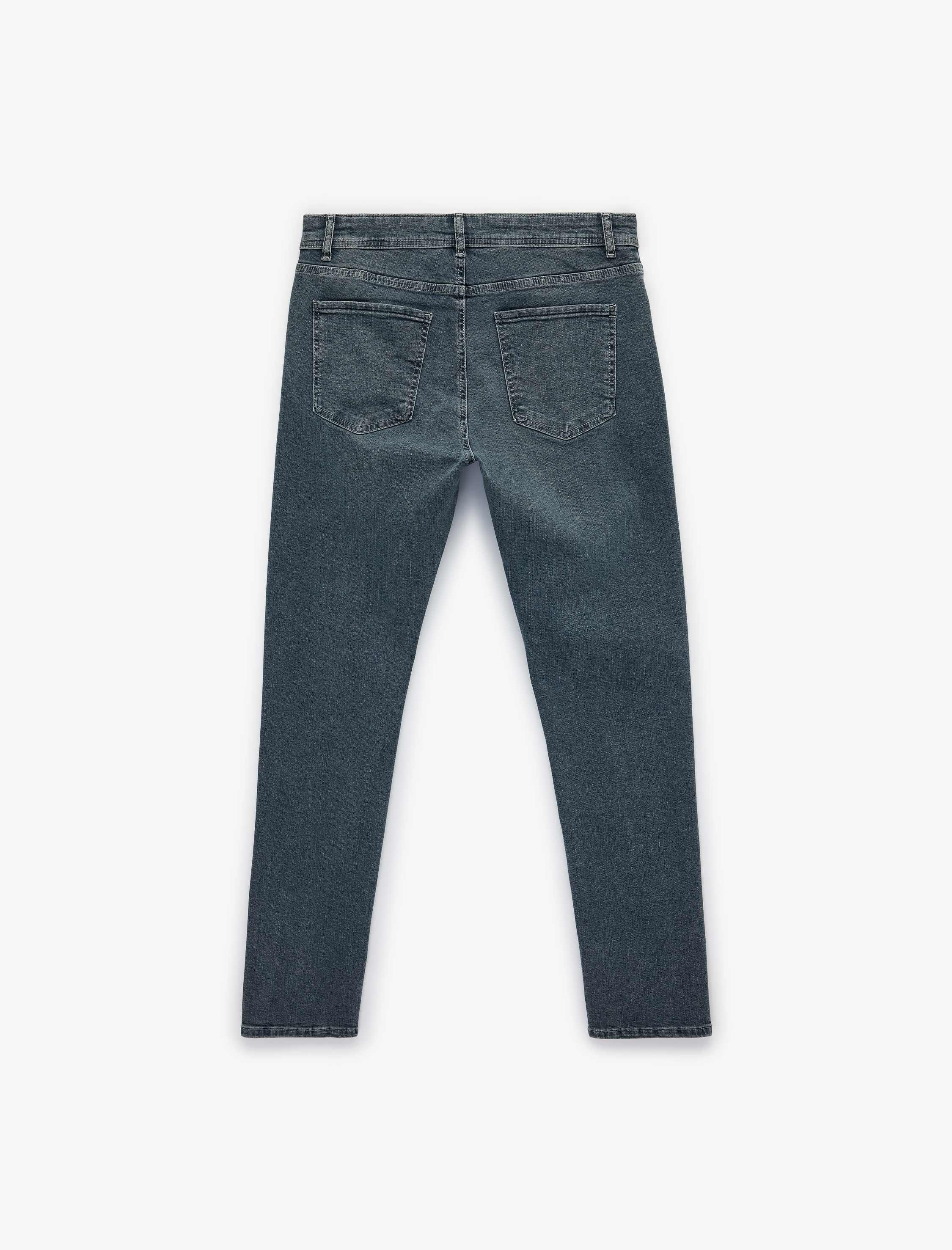  Normal Bel Cepli Pamuklu Slim Fit Jean Pantolon - Brad Jean