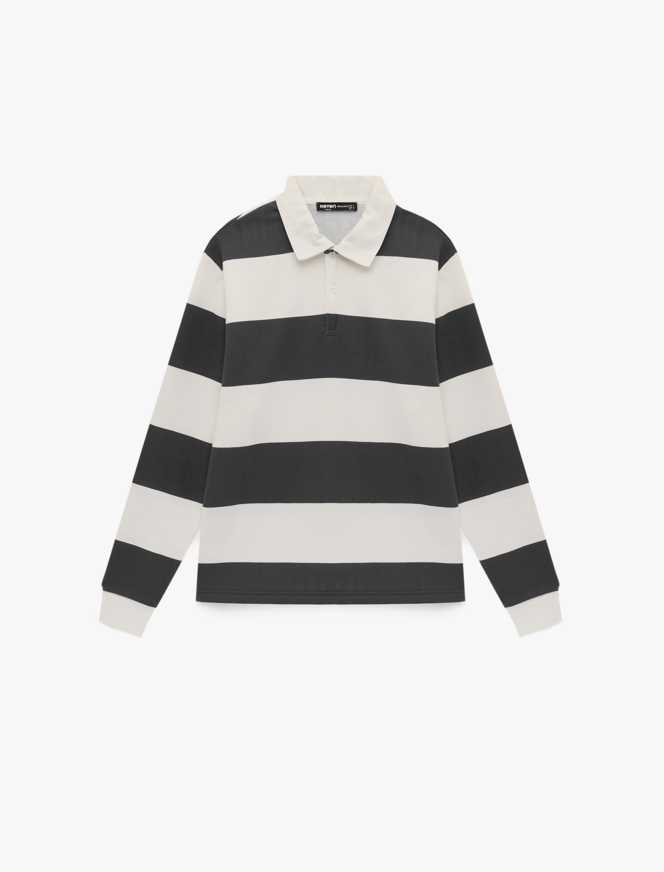   Uzun Kollu Şardonlu Oversize Sweatshirt