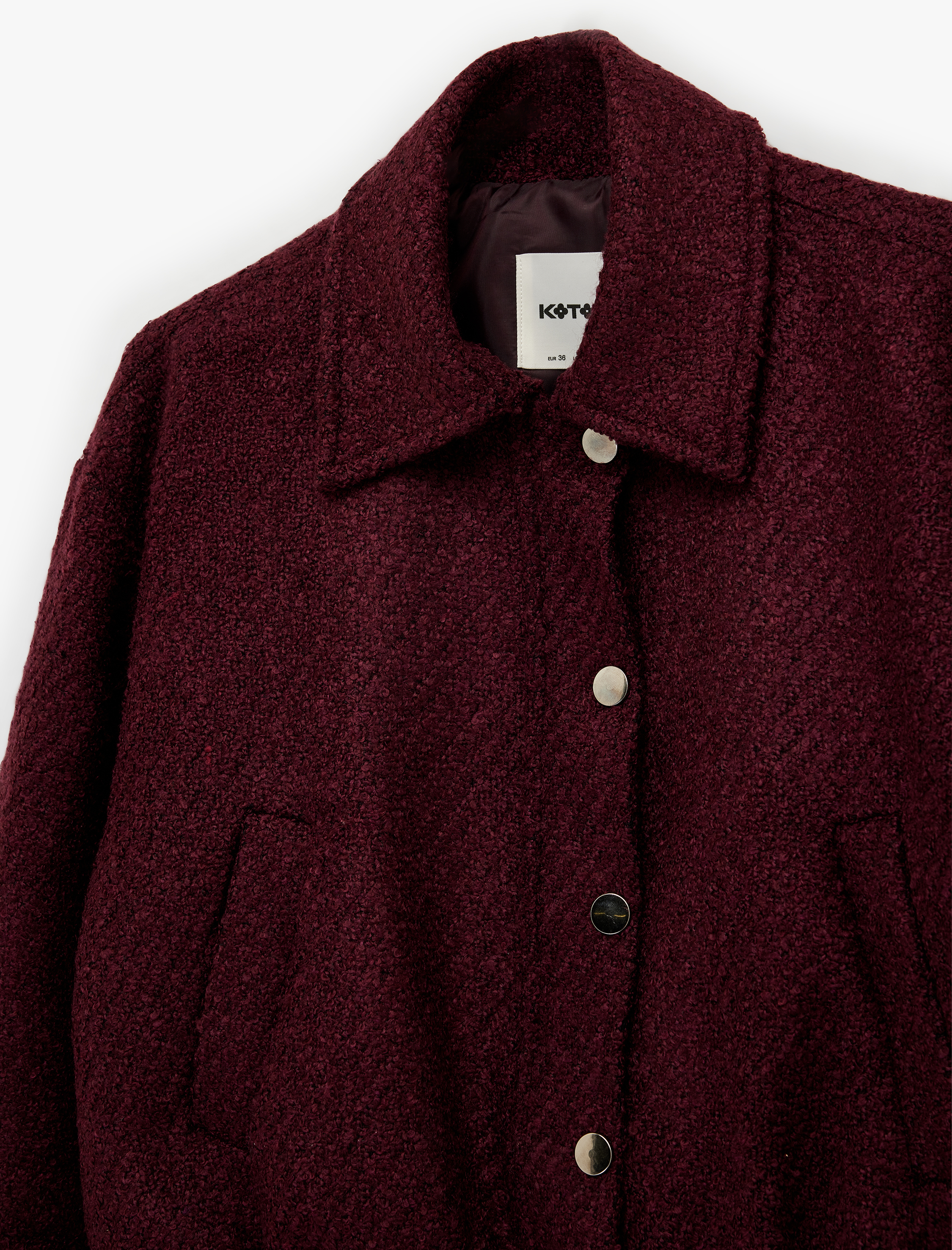   Uzun Kollu Fermuarlı Cepli Tüvit Bomber Ceket