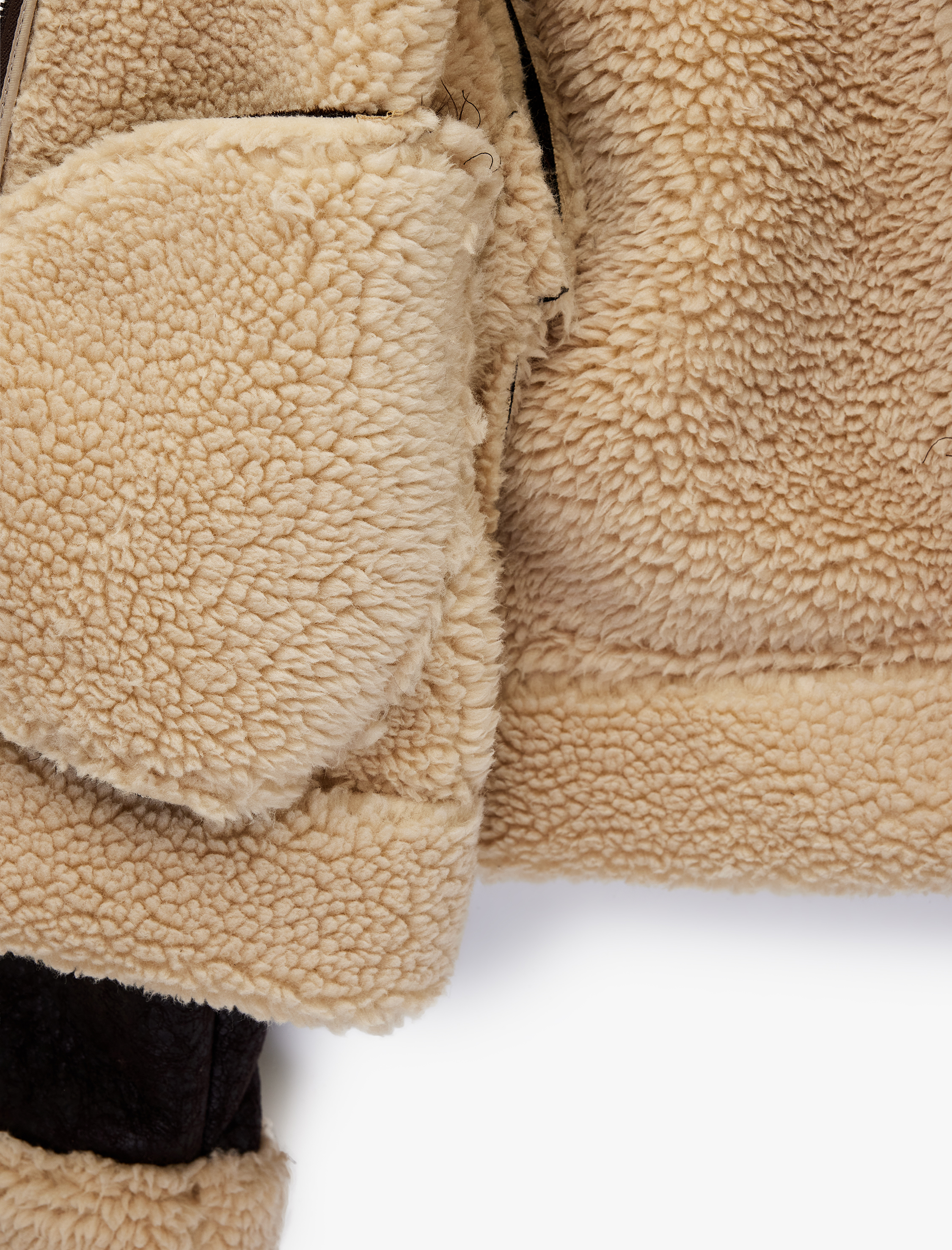   Klasik Yaka Fermuar Detaylı Suni Deri Biker Ceket