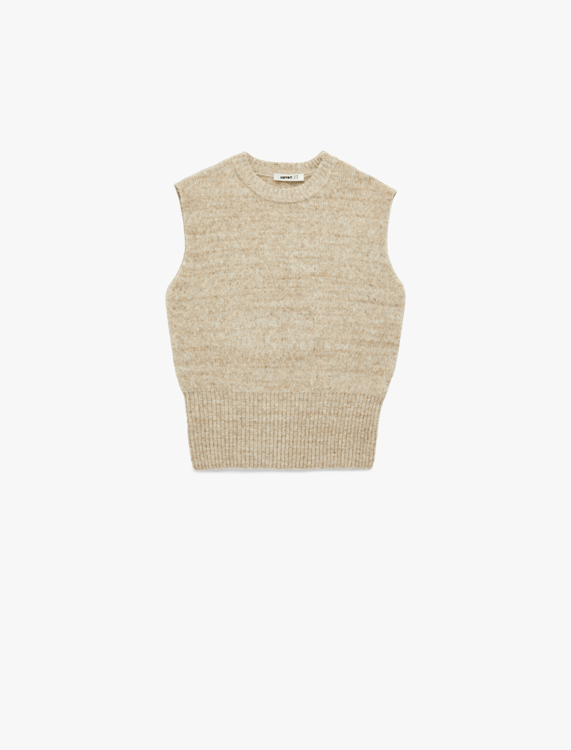   Bisiklet Yaka Triko Süveter