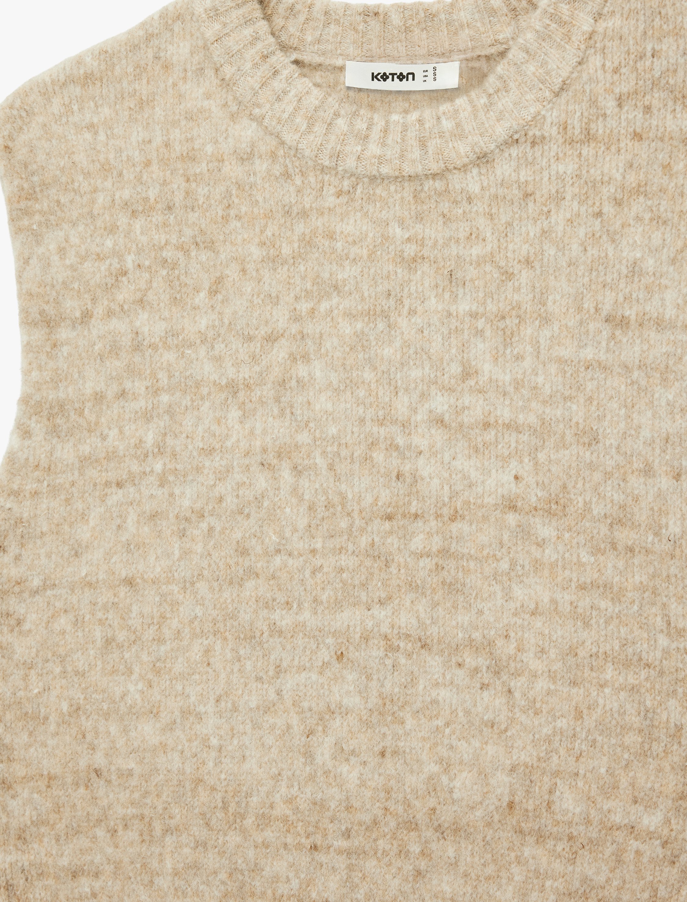   Bisiklet Yaka Triko Süveter