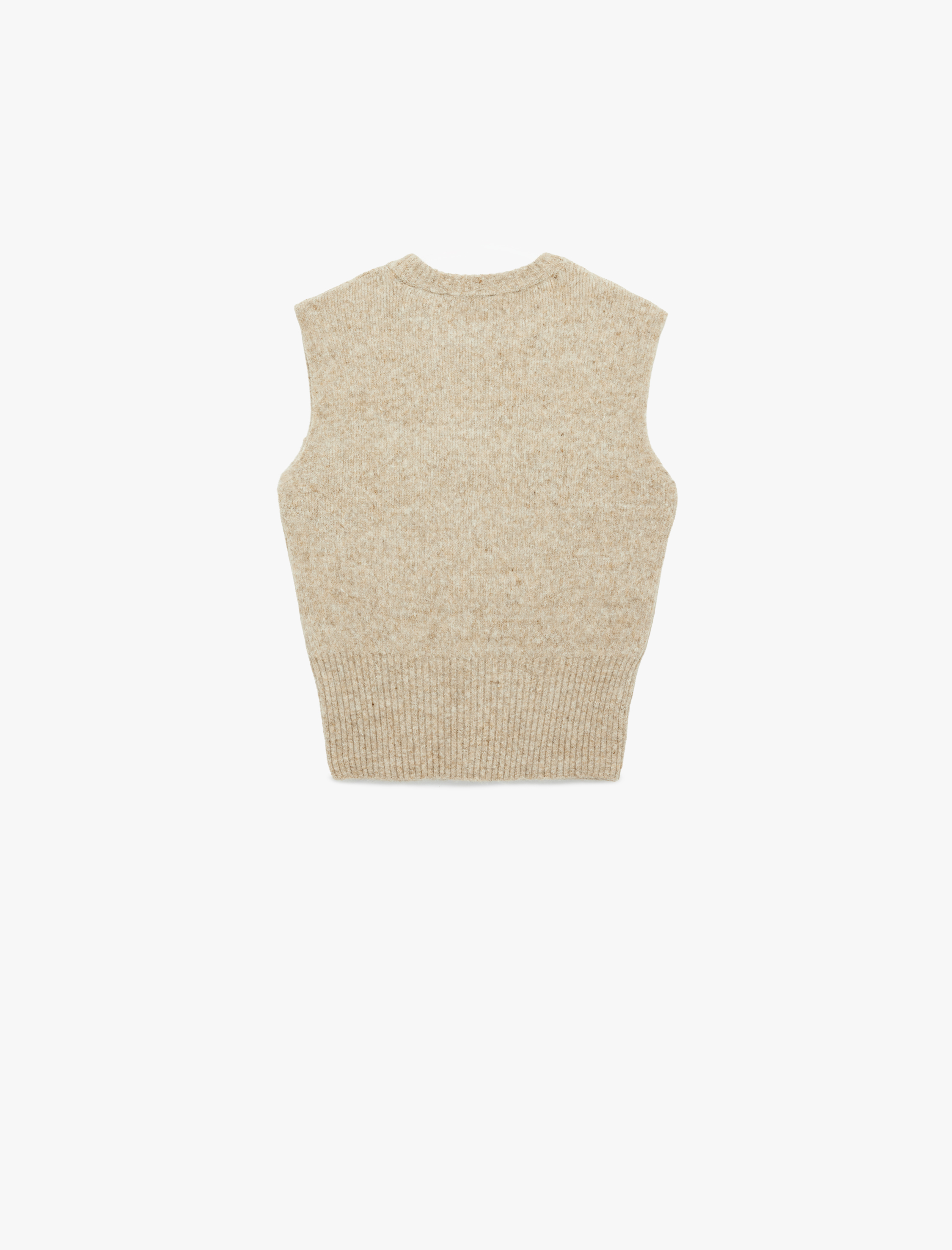   Bisiklet Yaka Triko Süveter