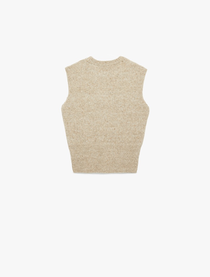  Bisiklet Yaka Triko Süveter