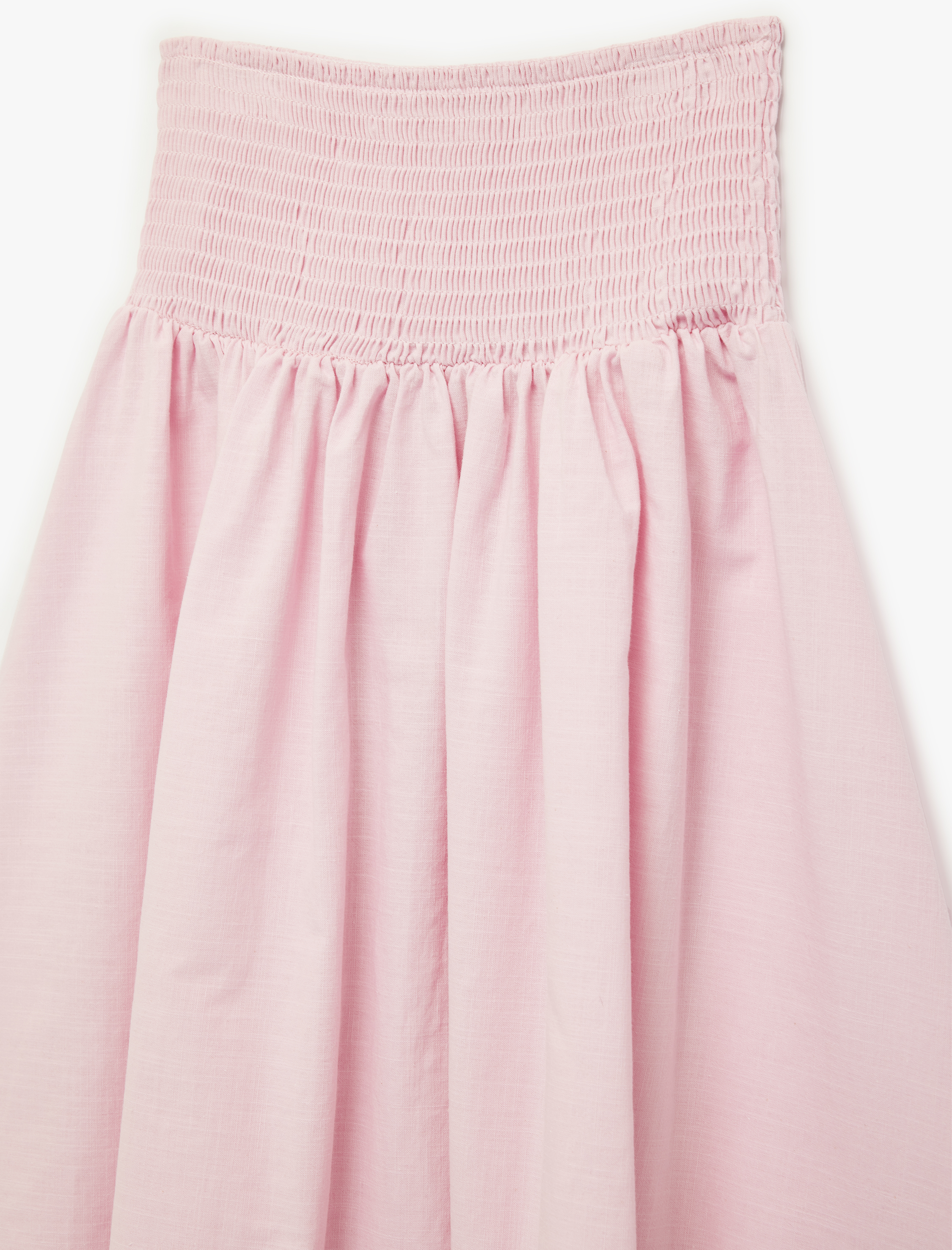  Kız Çocuk Pamuklu Gipeli Yüksek Bel A Kesim Etek