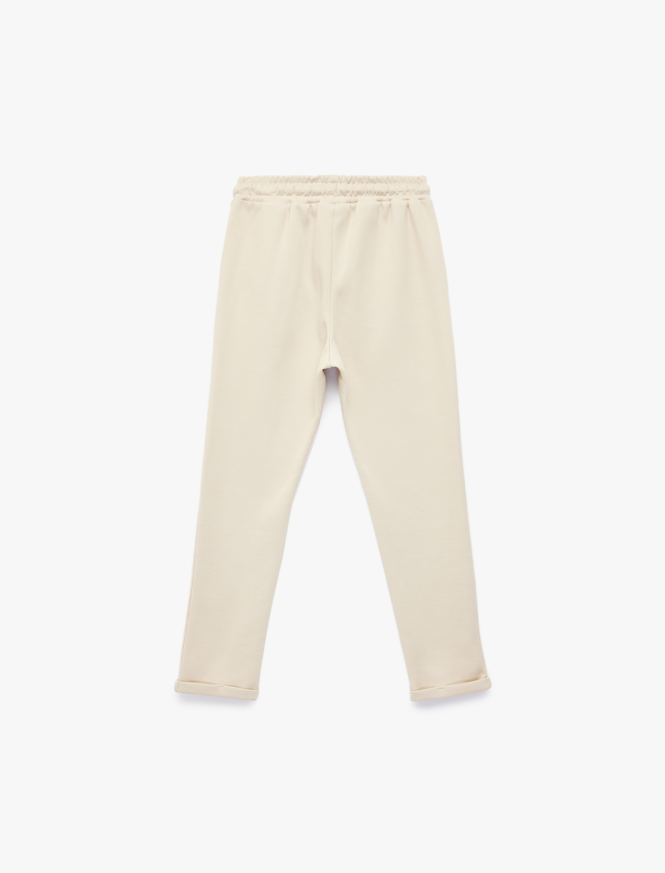  Erkek Çocuk Beli Bağlamalı Cepli Basic Eşofman Altı