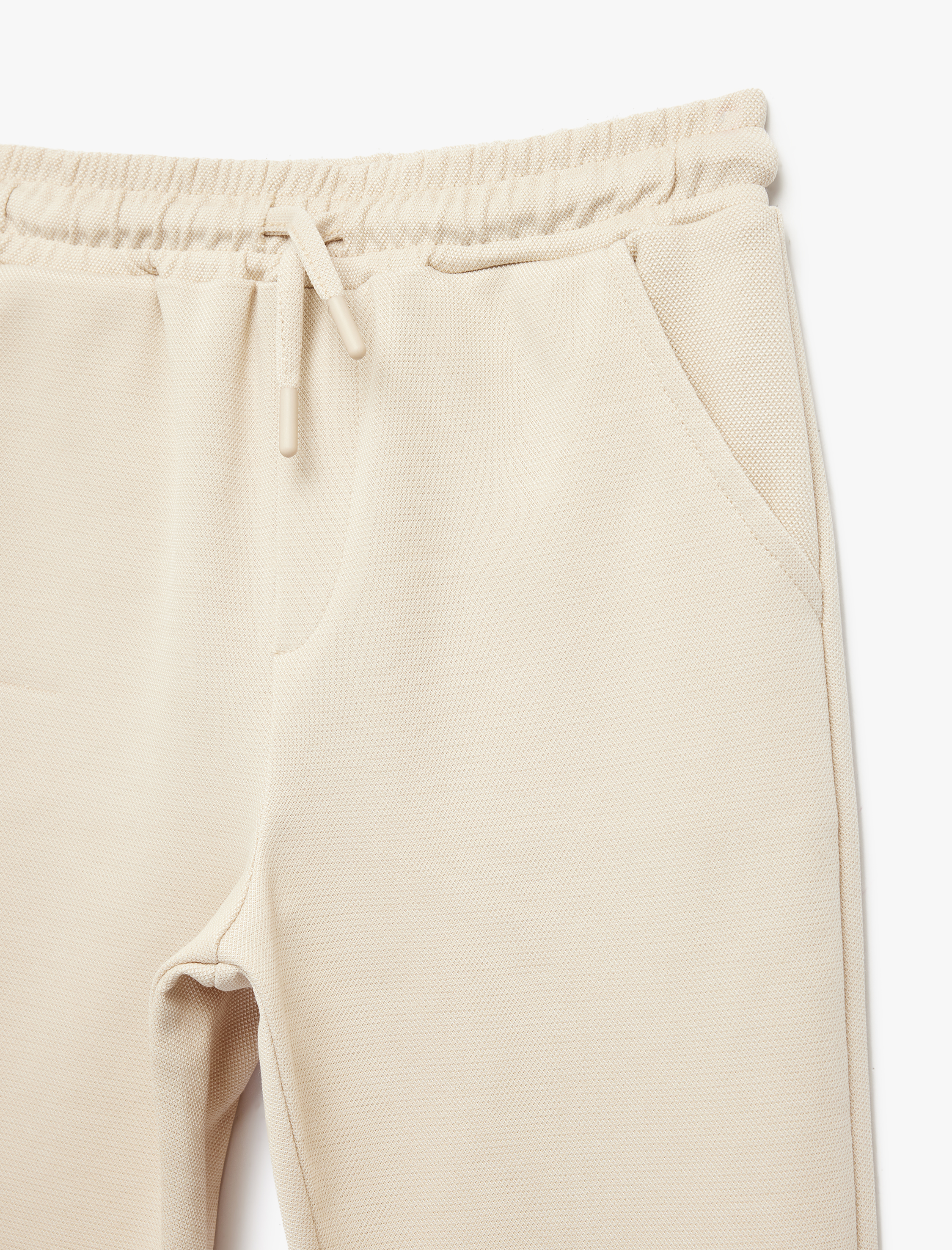  Erkek Çocuk Beli Bağlamalı Cepli Basic Eşofman Altı