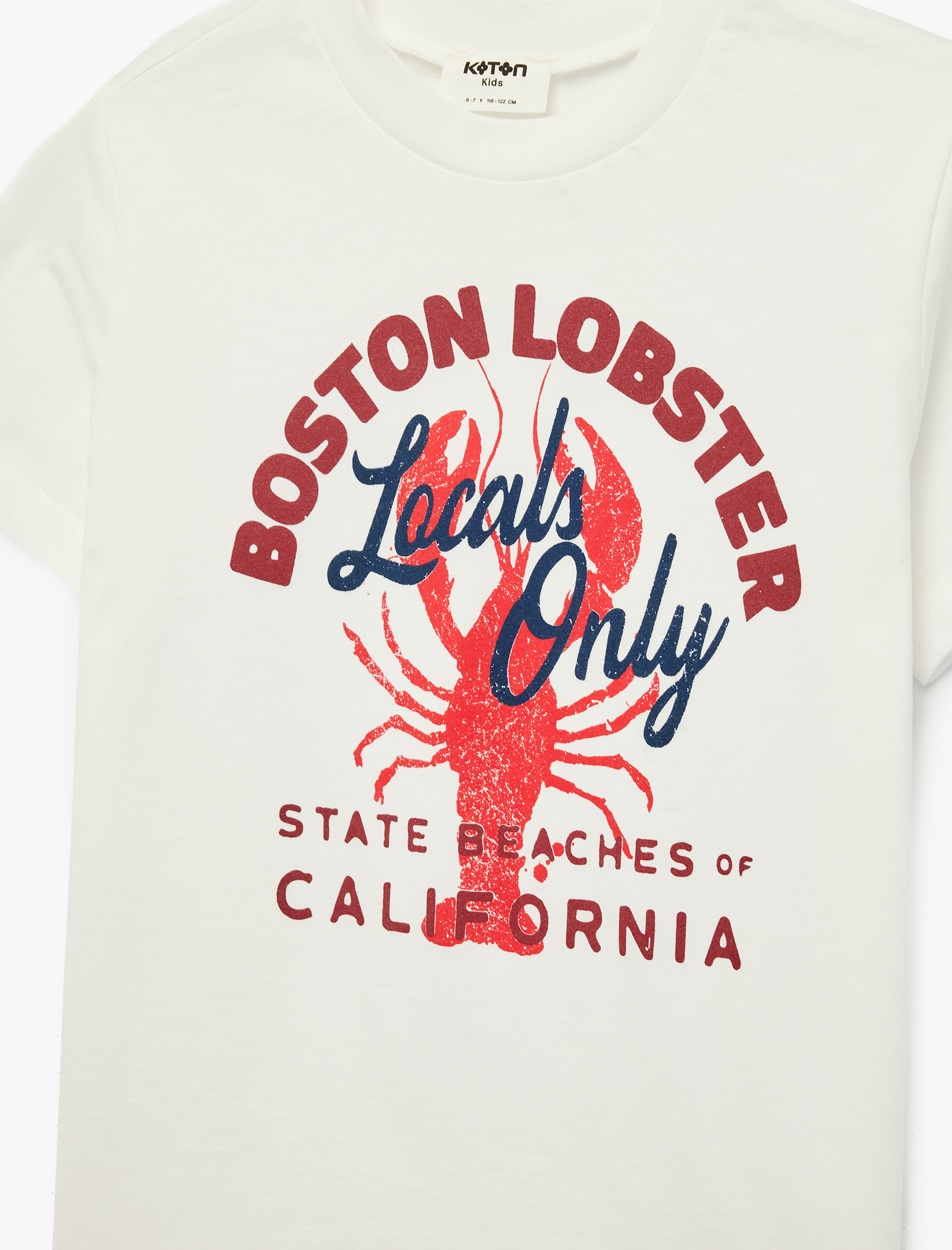  Erkek Çocuk Baskılı Kısa Kollu Bisiklet Yaka Pamuklu Tişört