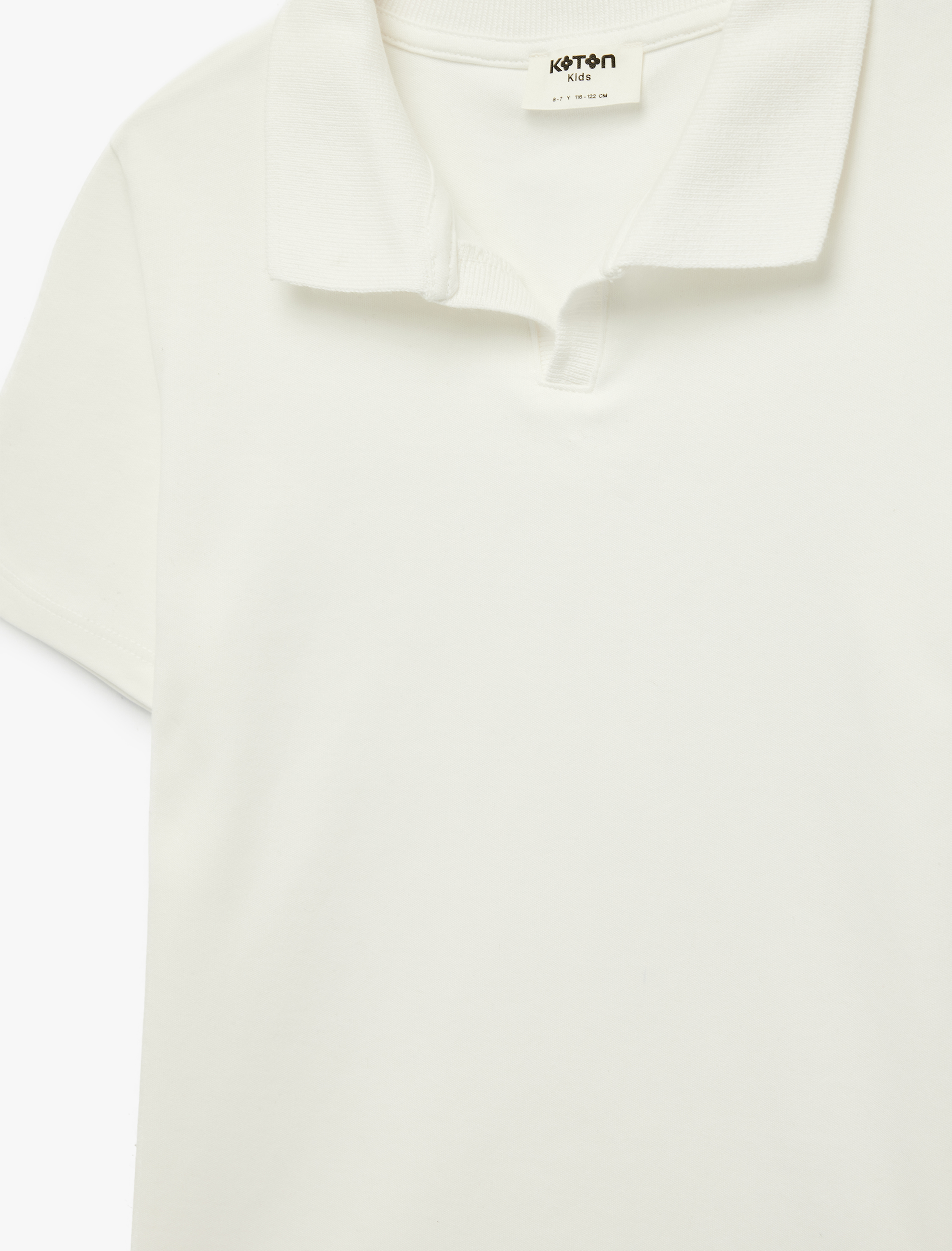  Erkek Çocuk Pamuklu Kısa Kollu Basic Polo Yaka Tişört