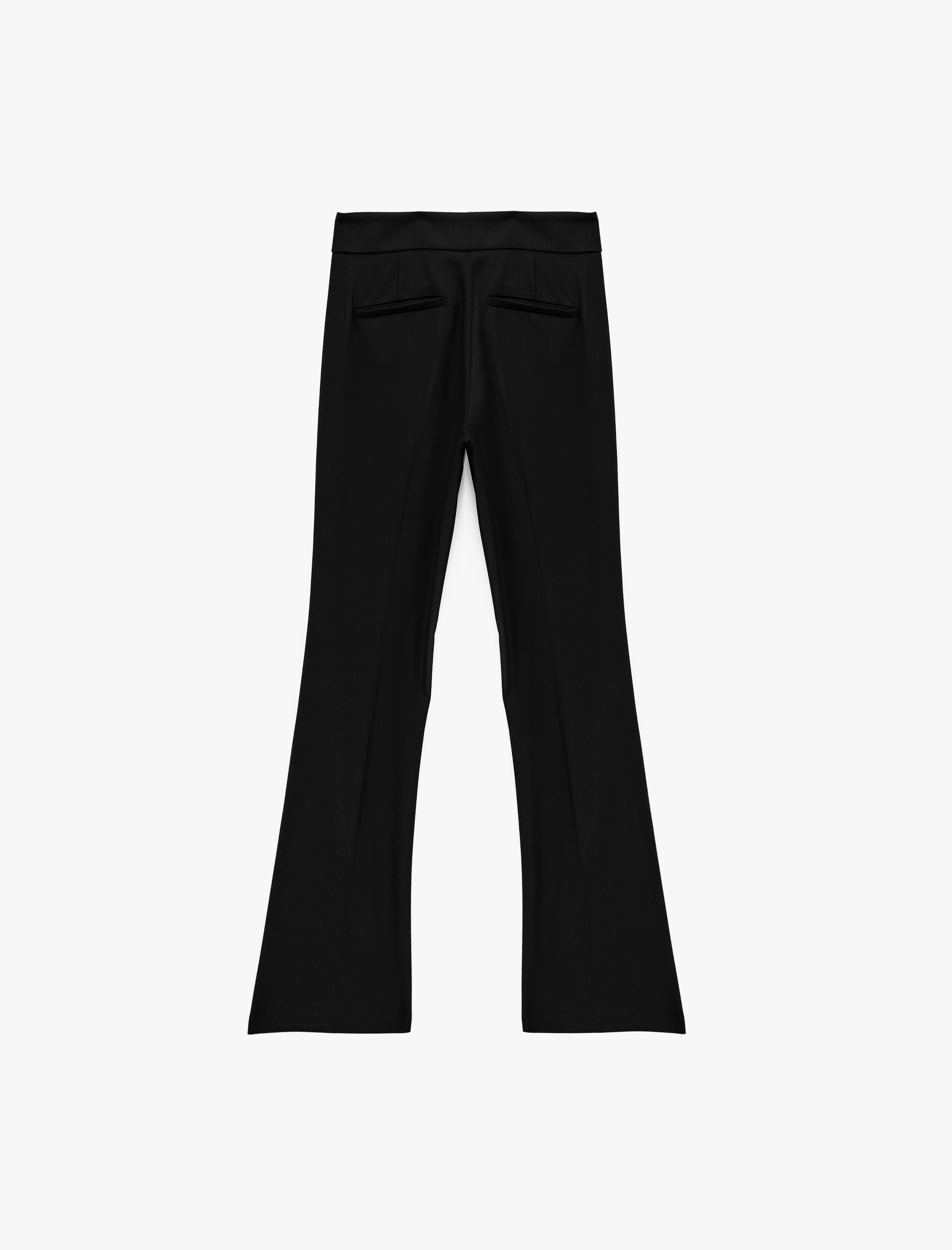   Slim Fit İspanyol Paça Kumaş Pantolon