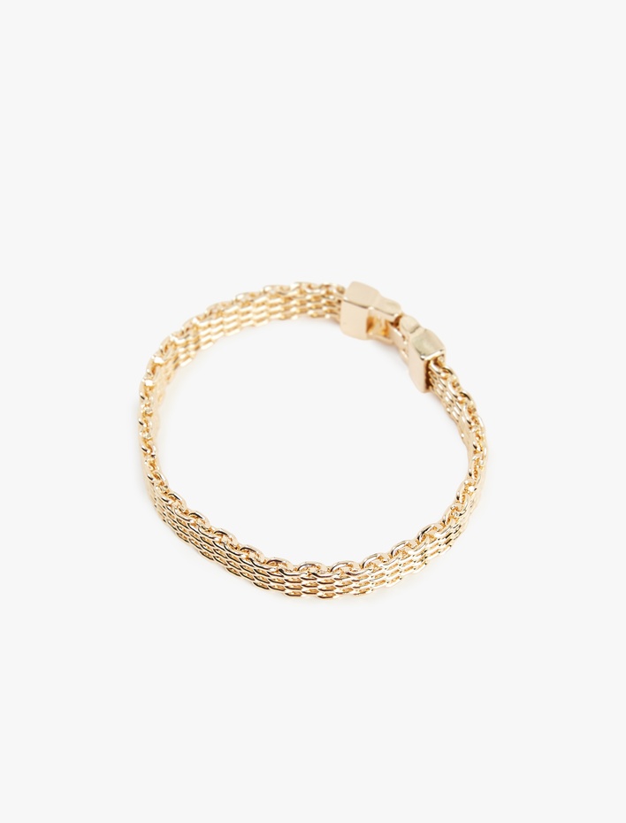 Kadın Dokulu Kalın Bileklik