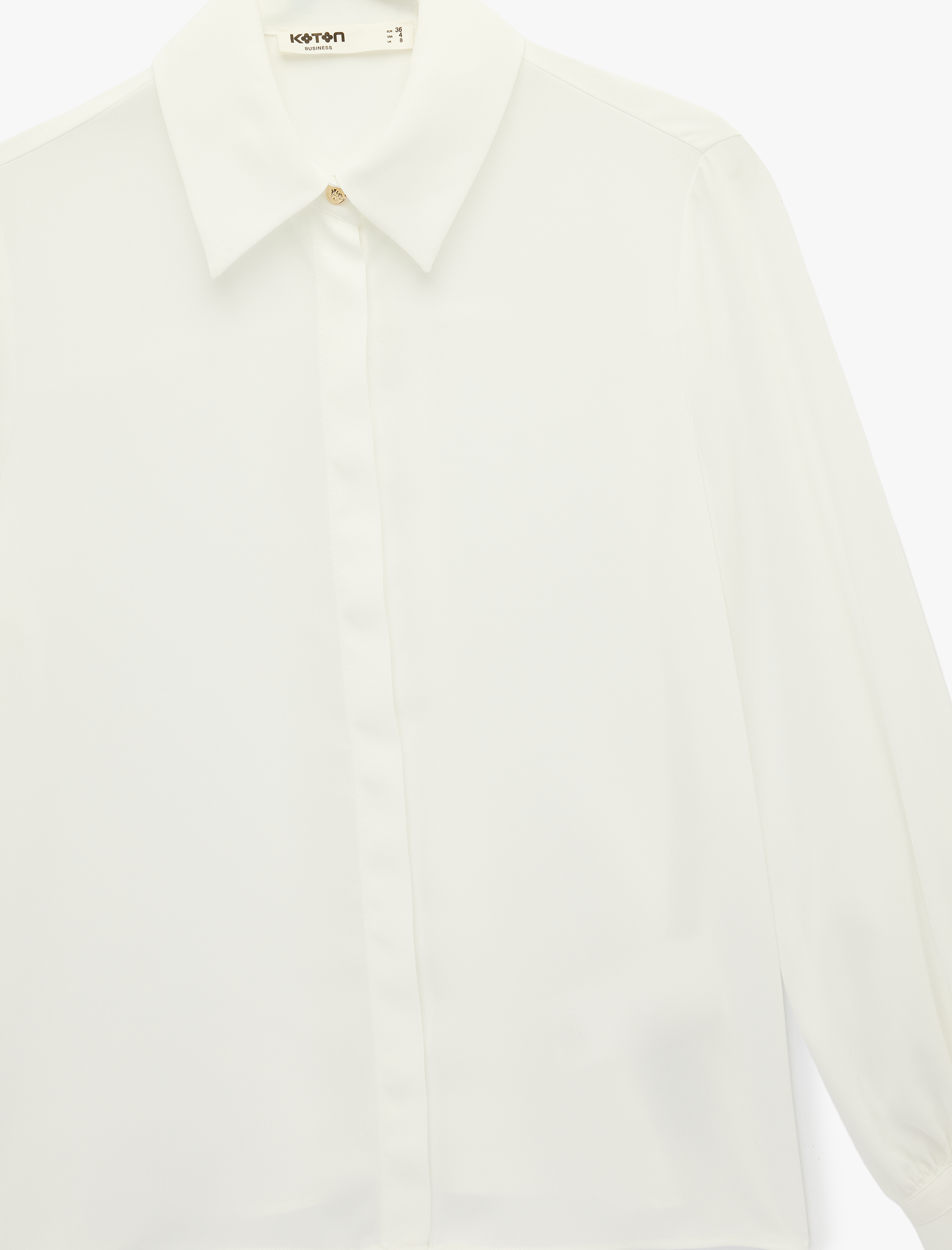   Regular Fit Klasik Yaka Düğmeli Uzun Kollu Gömlek