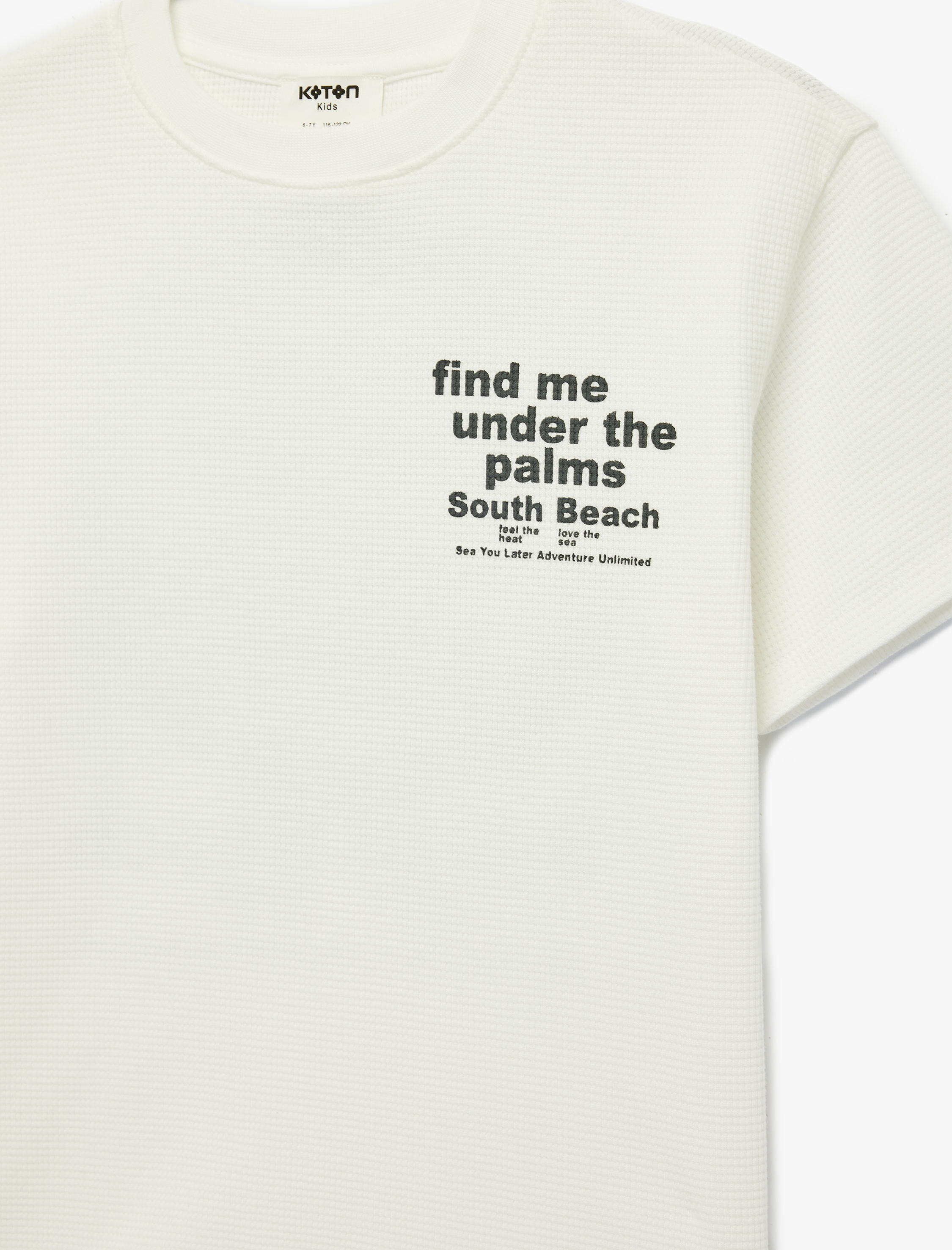  Erkek Çocuk Baskılı Kısa Kollu Pamuklu Bisiklet Yaka Oversize Tişört