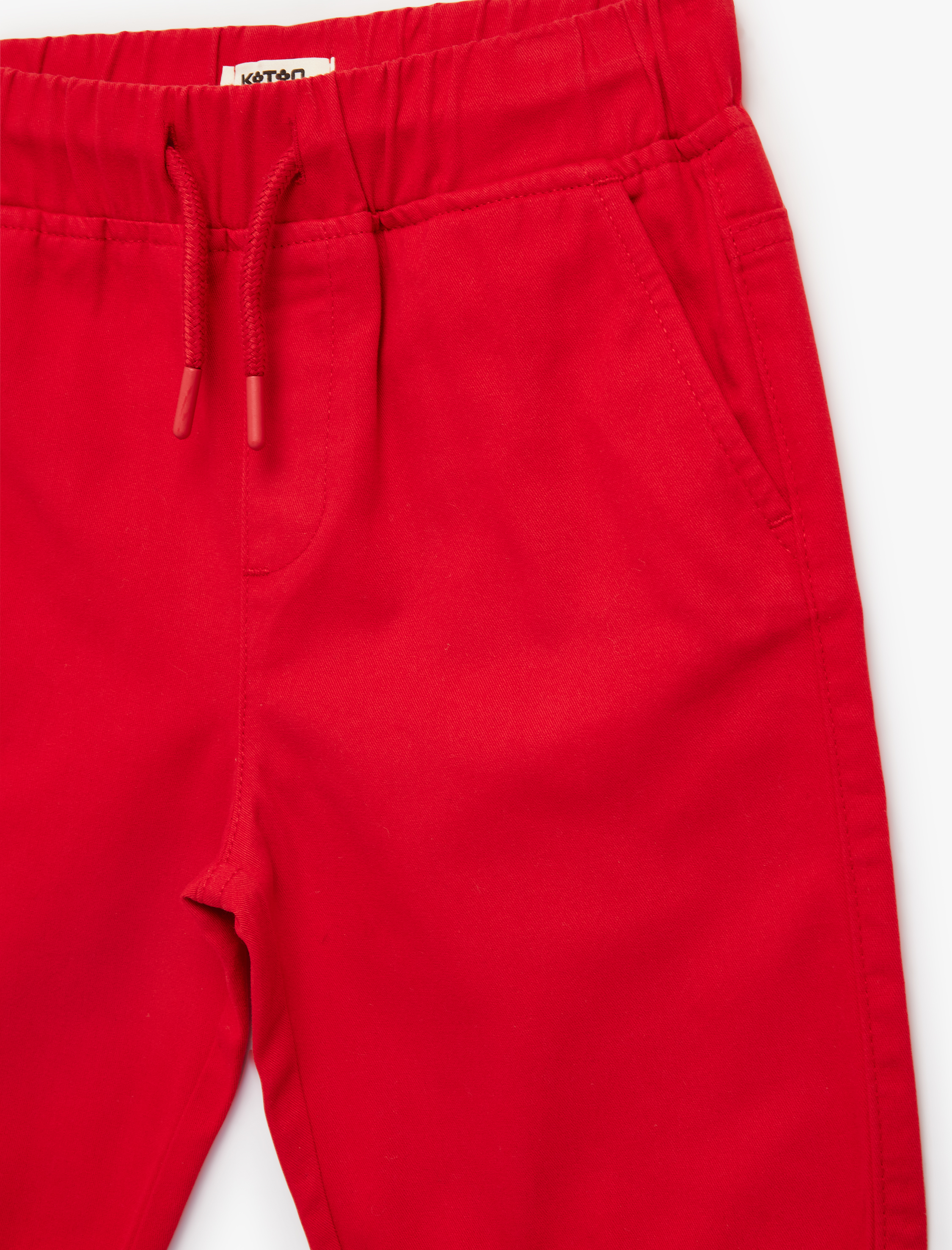  Erkek Çocuk Beli Bağcıklı Cep Detaylı Pamuklu Basic Şort