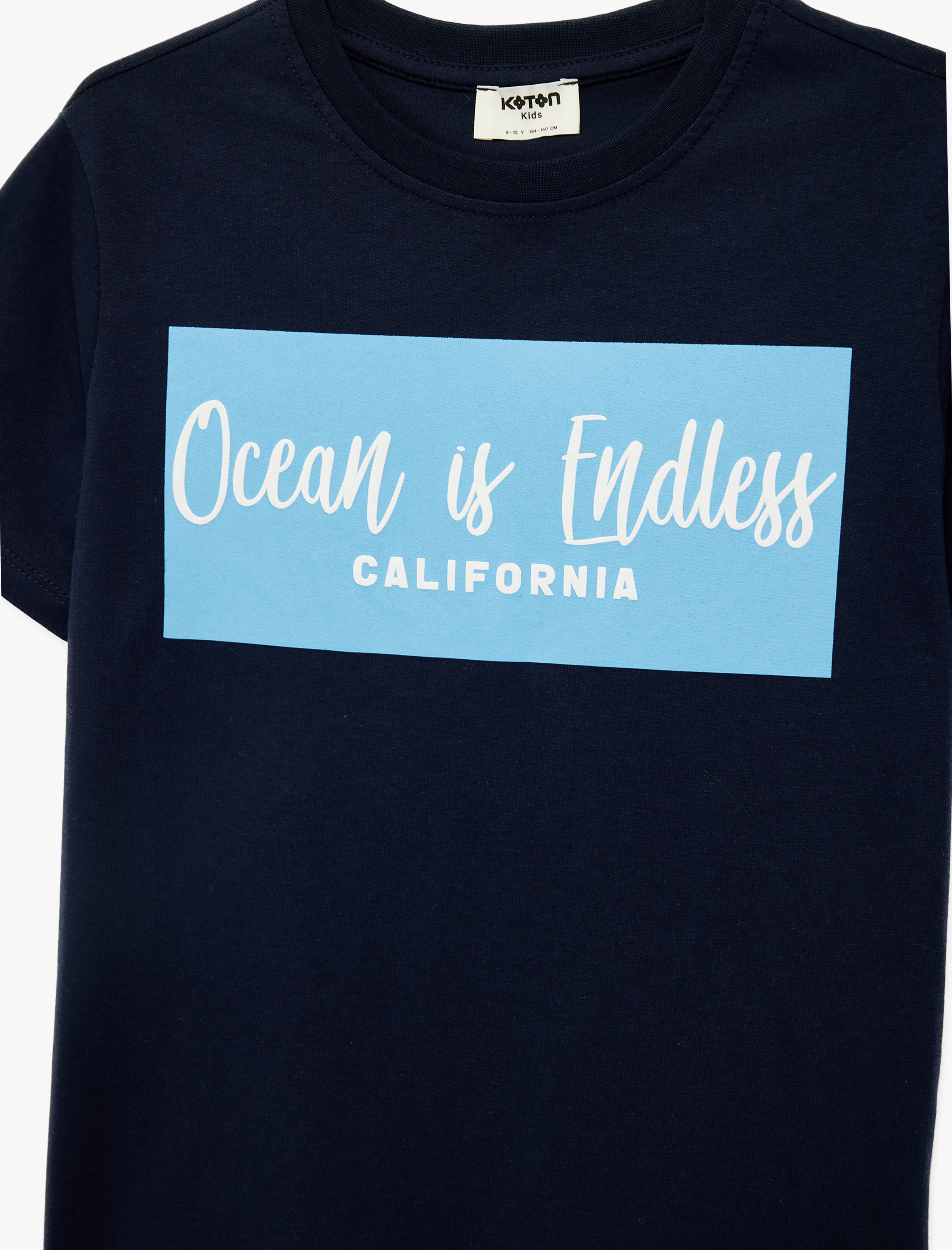  Erkek Çocuk Pamuklu Kısa Kollu Bisiklet Yaka Baskılı Tişört