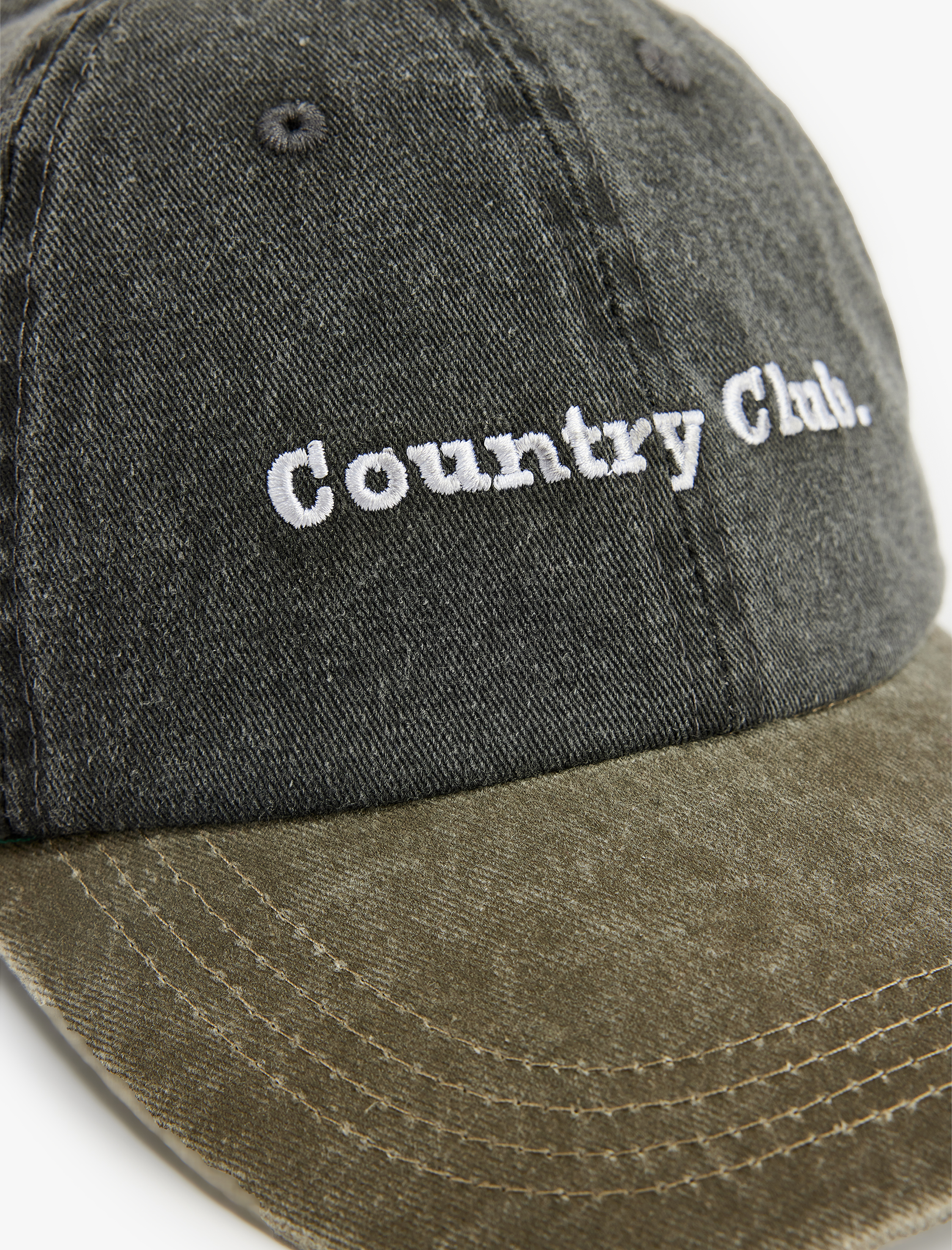  Erkek Pamuklu İşlemeli Yıkamalı Kep Şapka