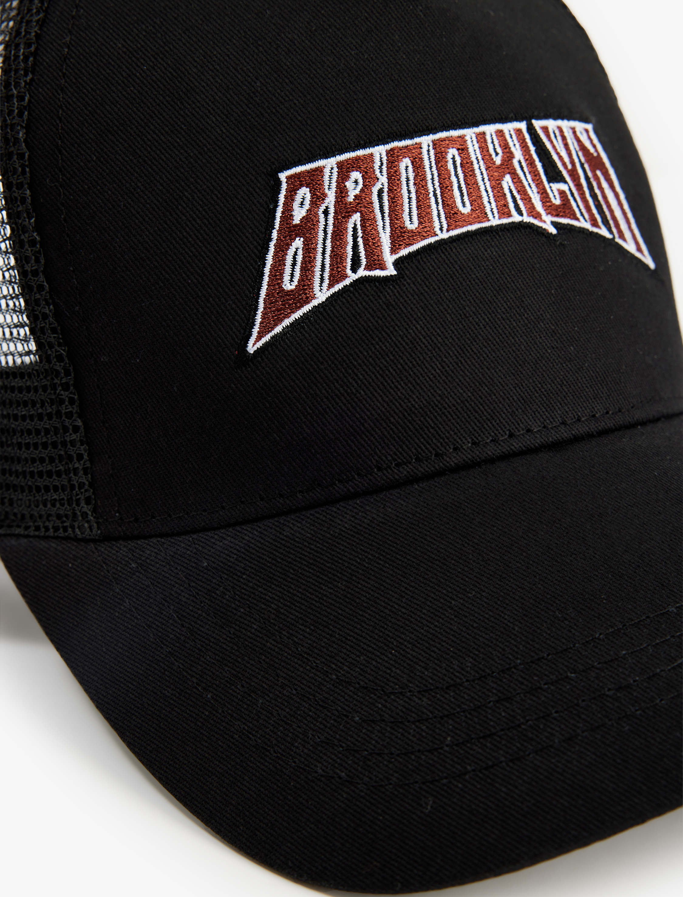  Erkek Pamuklu İşlemeli Fileli Kep Şapka