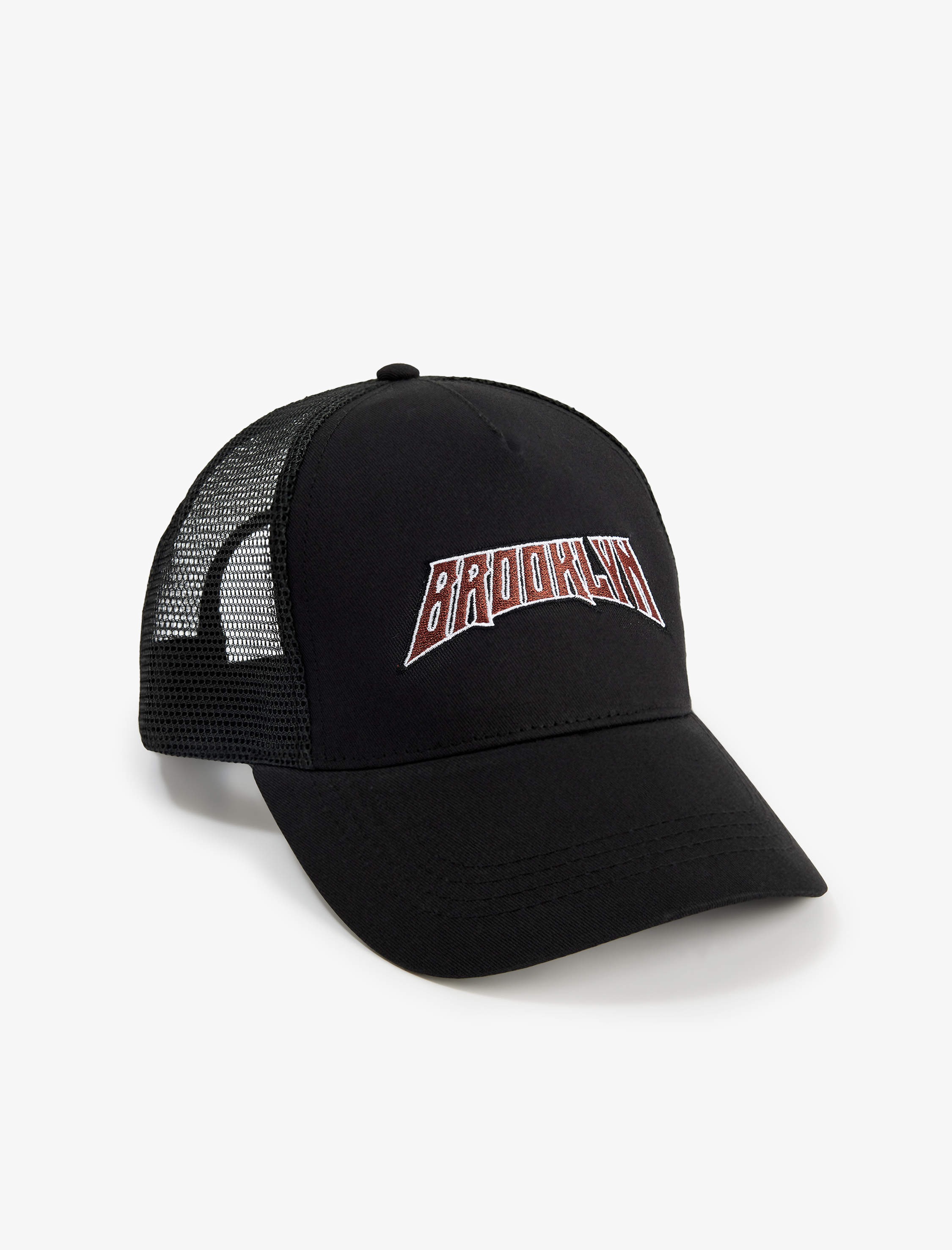  Erkek Pamuklu İşlemeli Fileli Kep Şapka