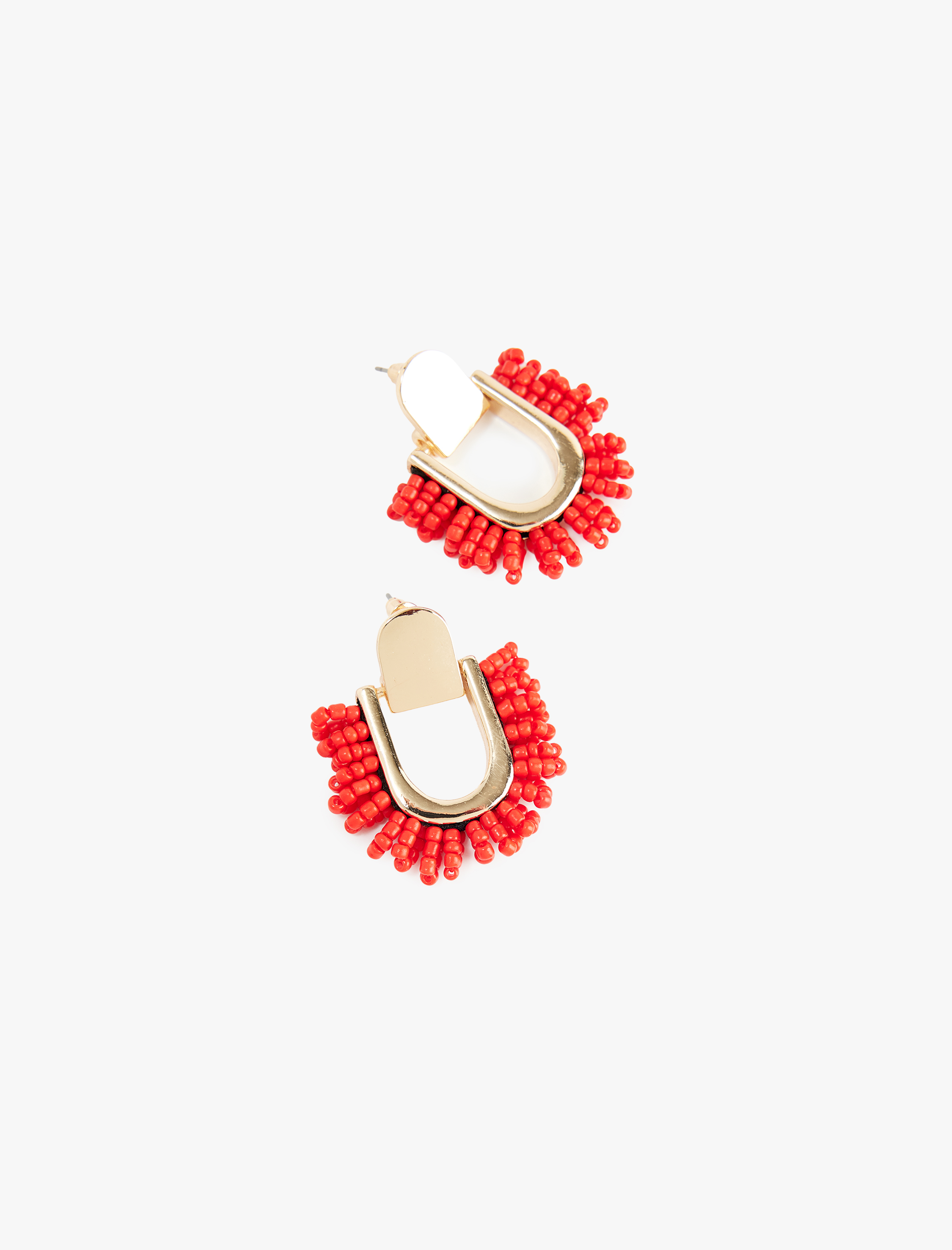  Kadın Sallantılı Boncuklu Küpe