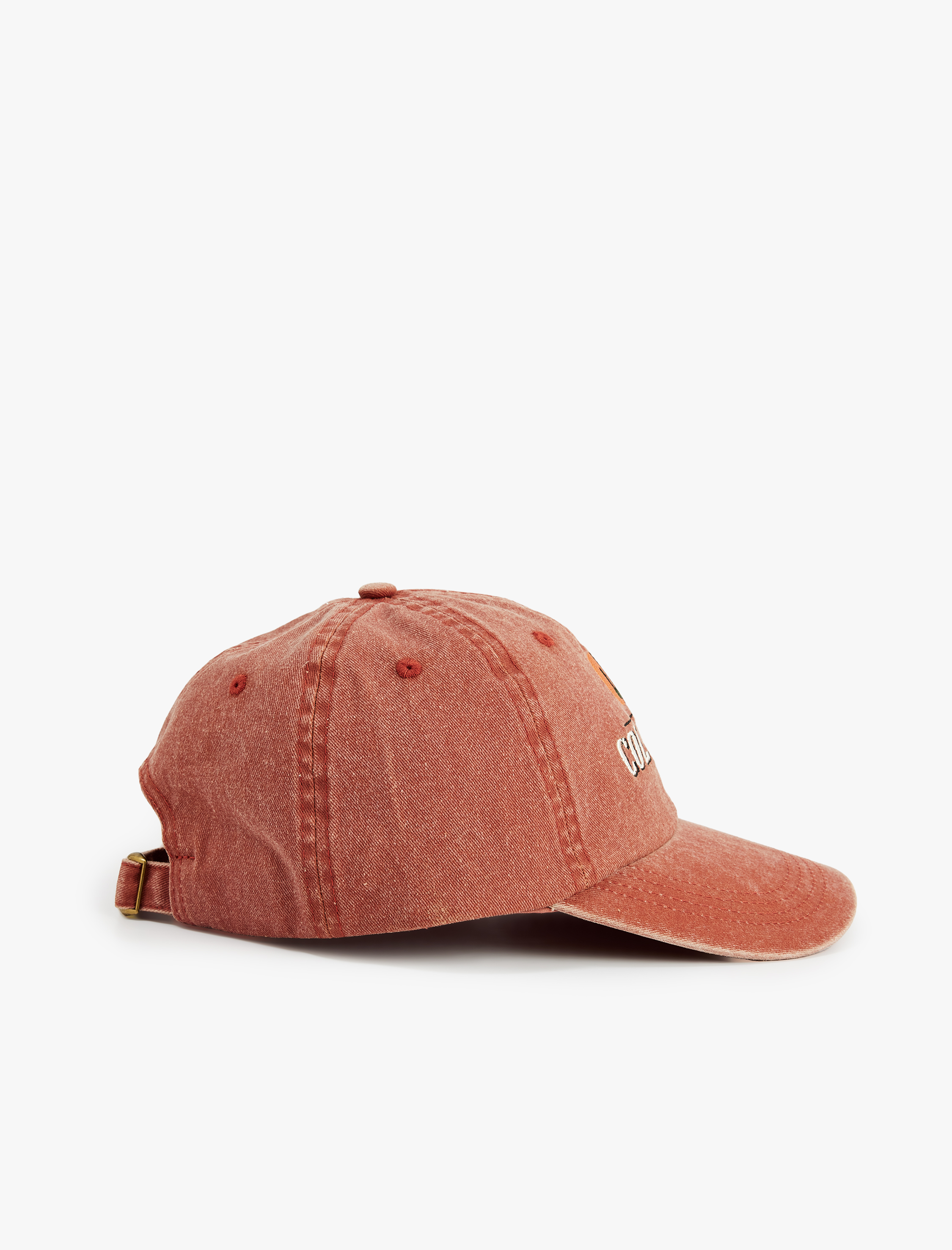  Erkek Yıkamalı Pamuklu Çok Renkli İşlemeli Kep Şapka