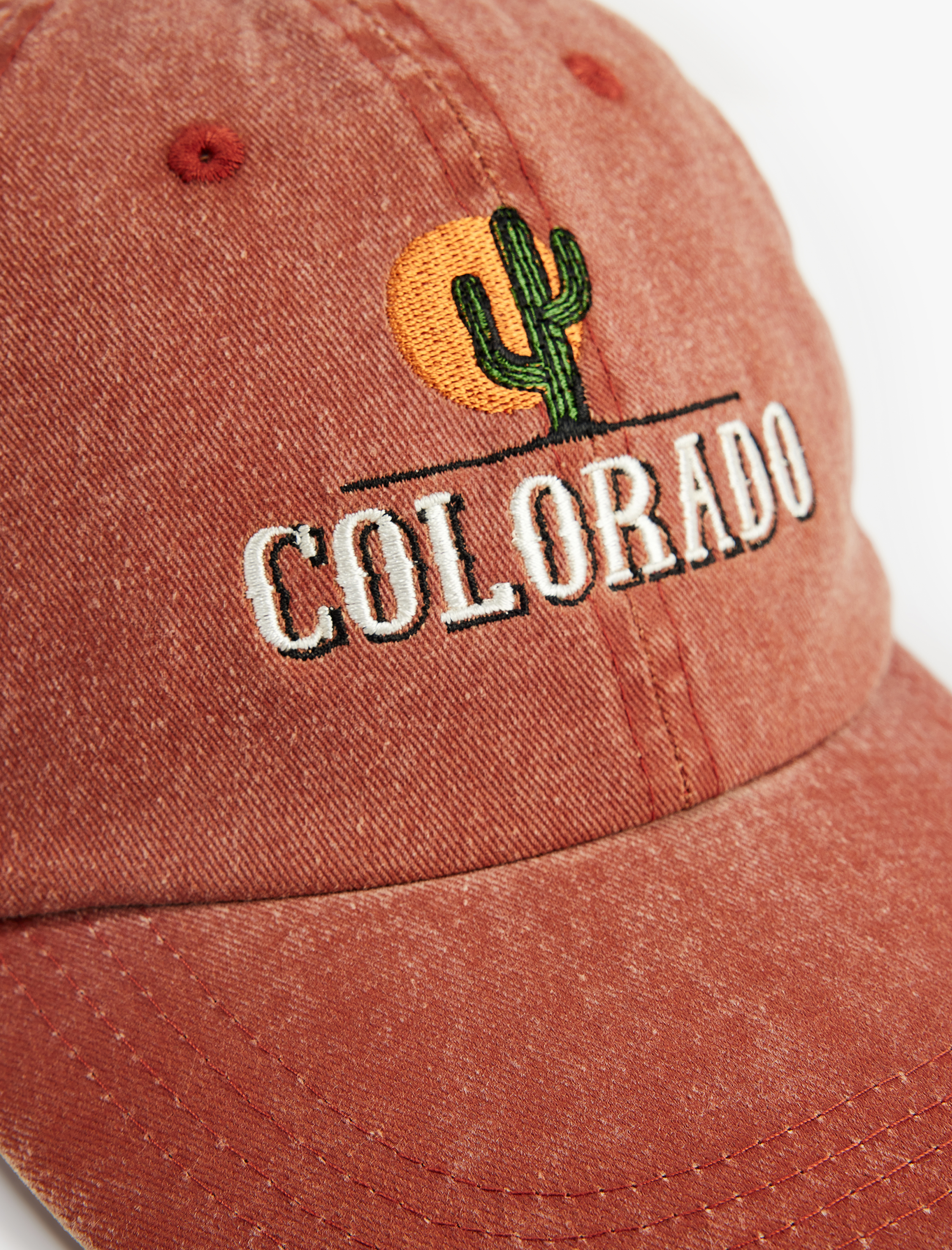  Erkek Yıkamalı Pamuklu Çok Renkli İşlemeli Kep Şapka