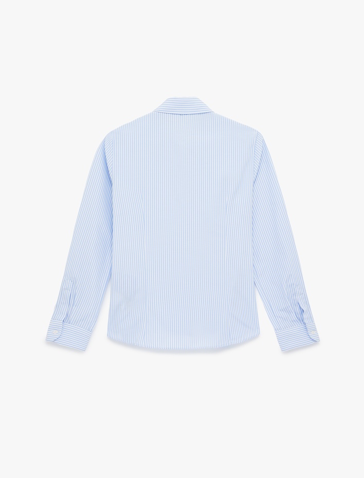  Regular Fit Uzun Kollu Düğmeli Klasik Yaka Gömlek