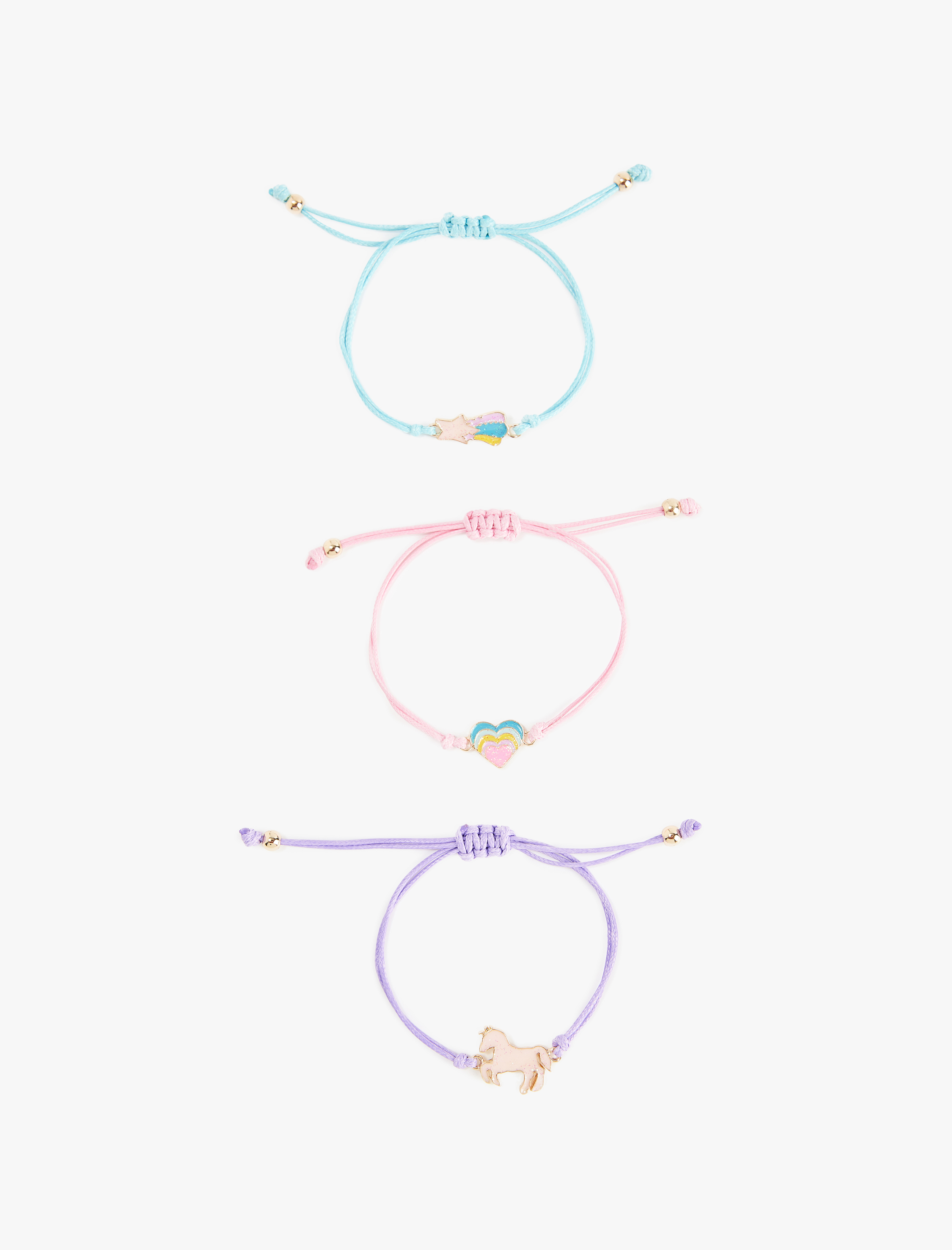  Kadın 3'lü İpli Bileklik Seti