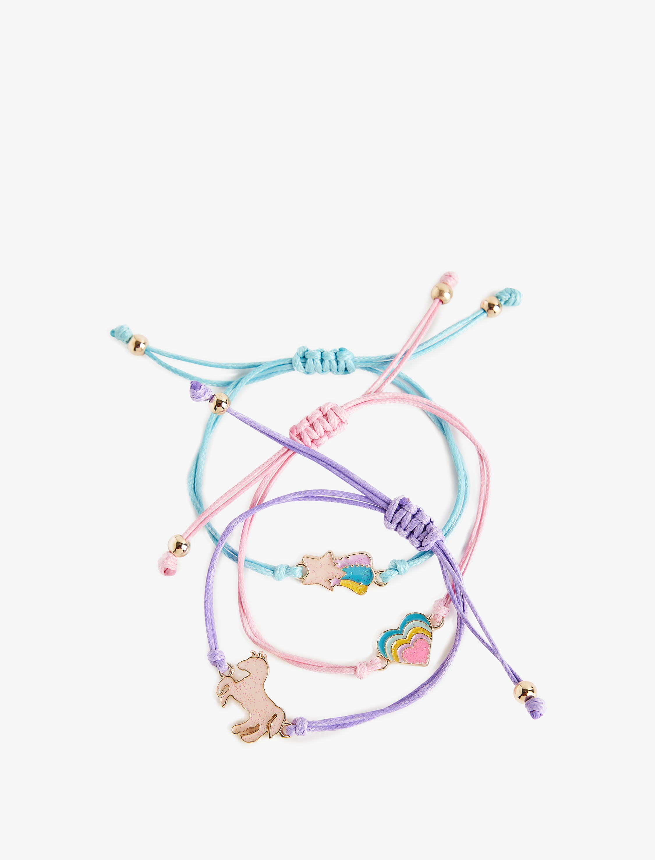  Kadın 3'lü İpli Bileklik Seti