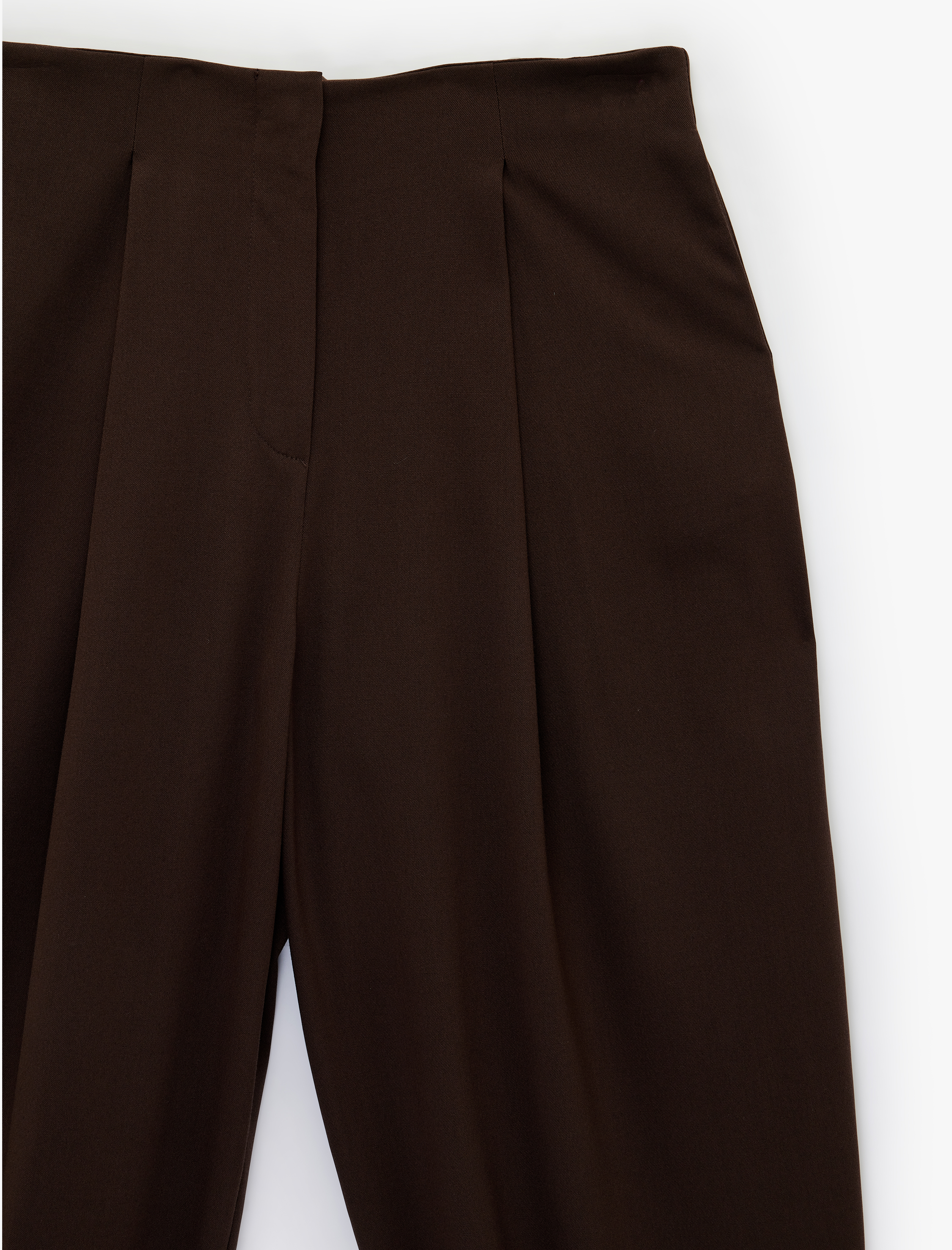   Normal Bel Pile Detaylı Paçası Lastikli Harem Pantolon