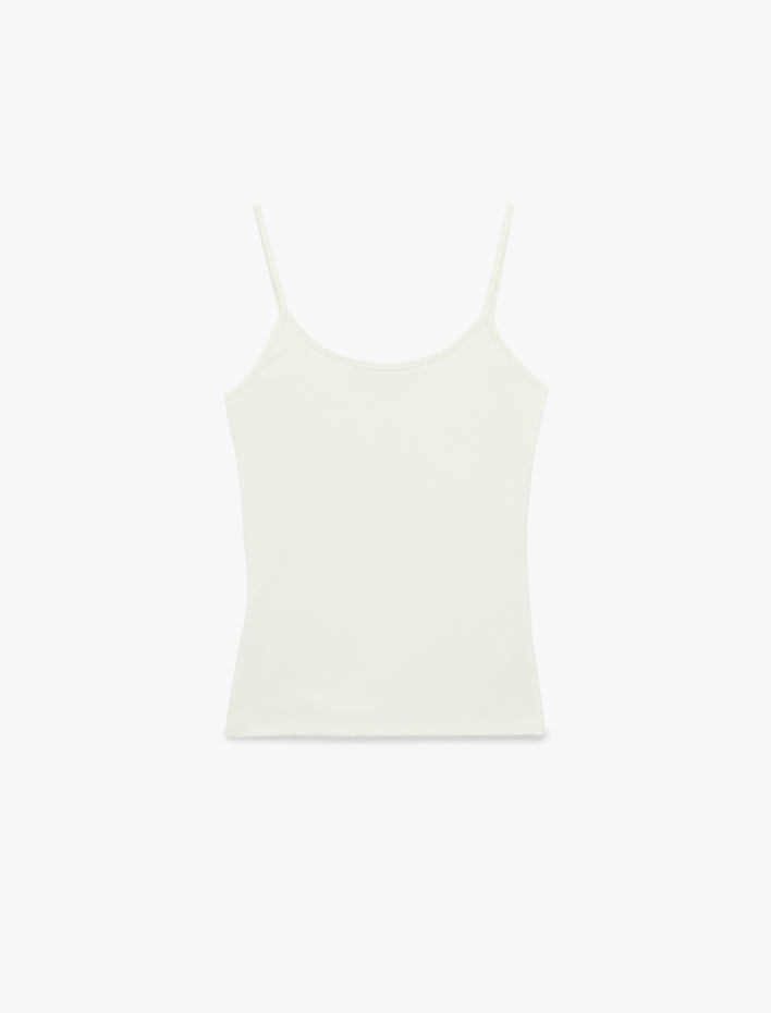  U Yaka Kolsuz Slim Fit Basic Atlet